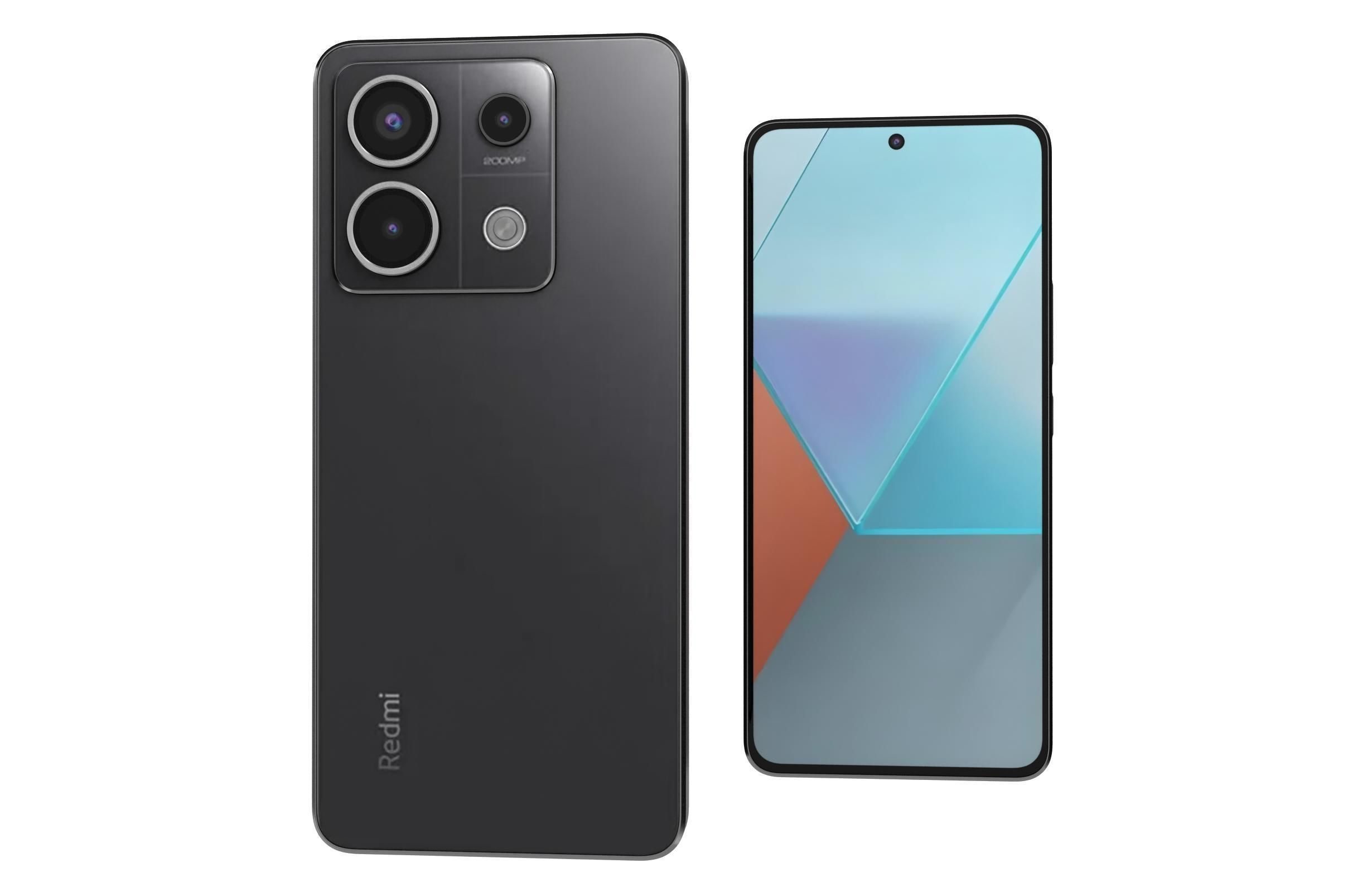 Xiaomi Redmi Note 13 Pro Black 3D model_7