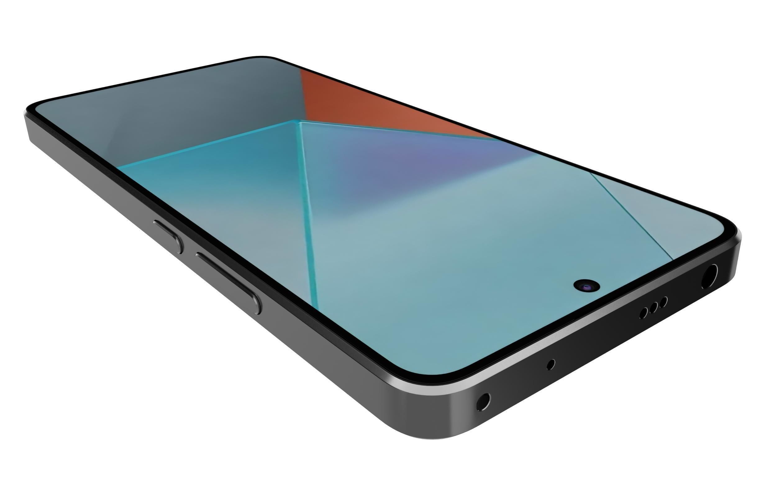 Xiaomi Redmi Note 13 Pro Black 3D model_13