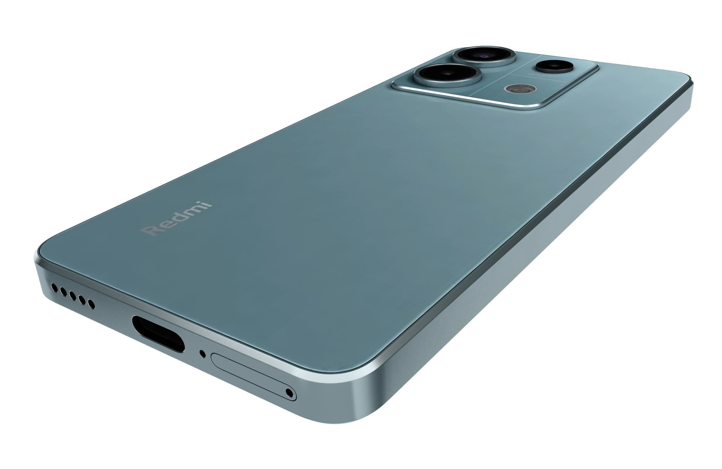 Xiaomi Redmi Note 13 Pro Blue 3D model_14