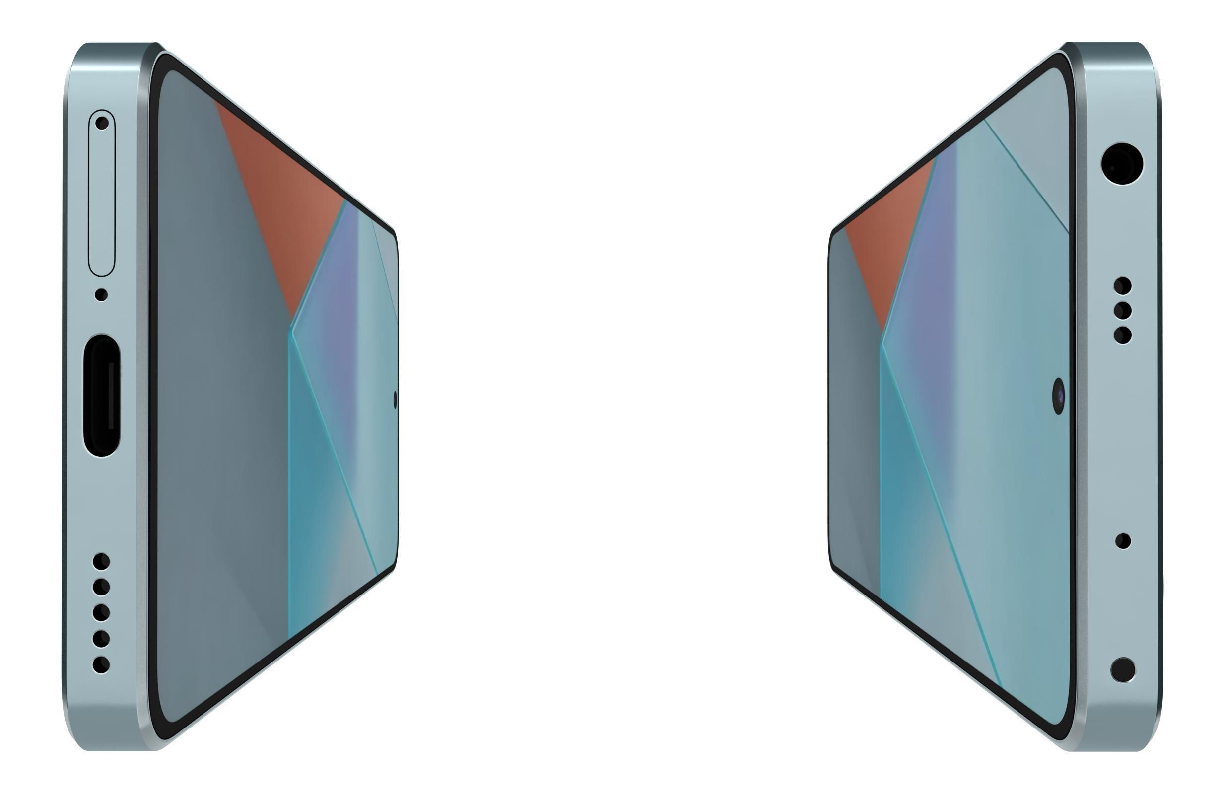 Xiaomi Redmi Note 13 Pro Blue 3D model_8