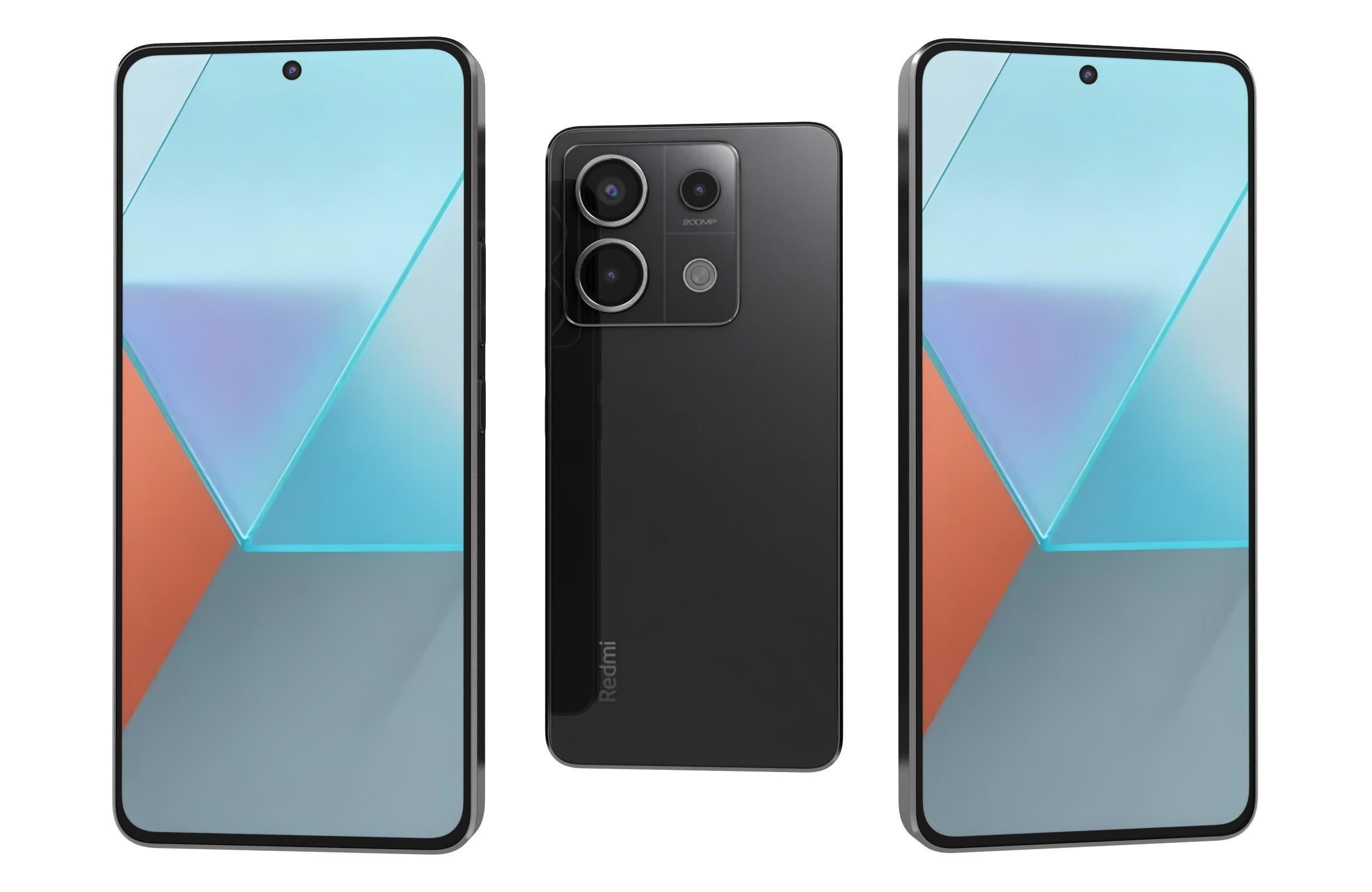 Xiaomi Redmi Note 13 Pro All Colors 3D model_1