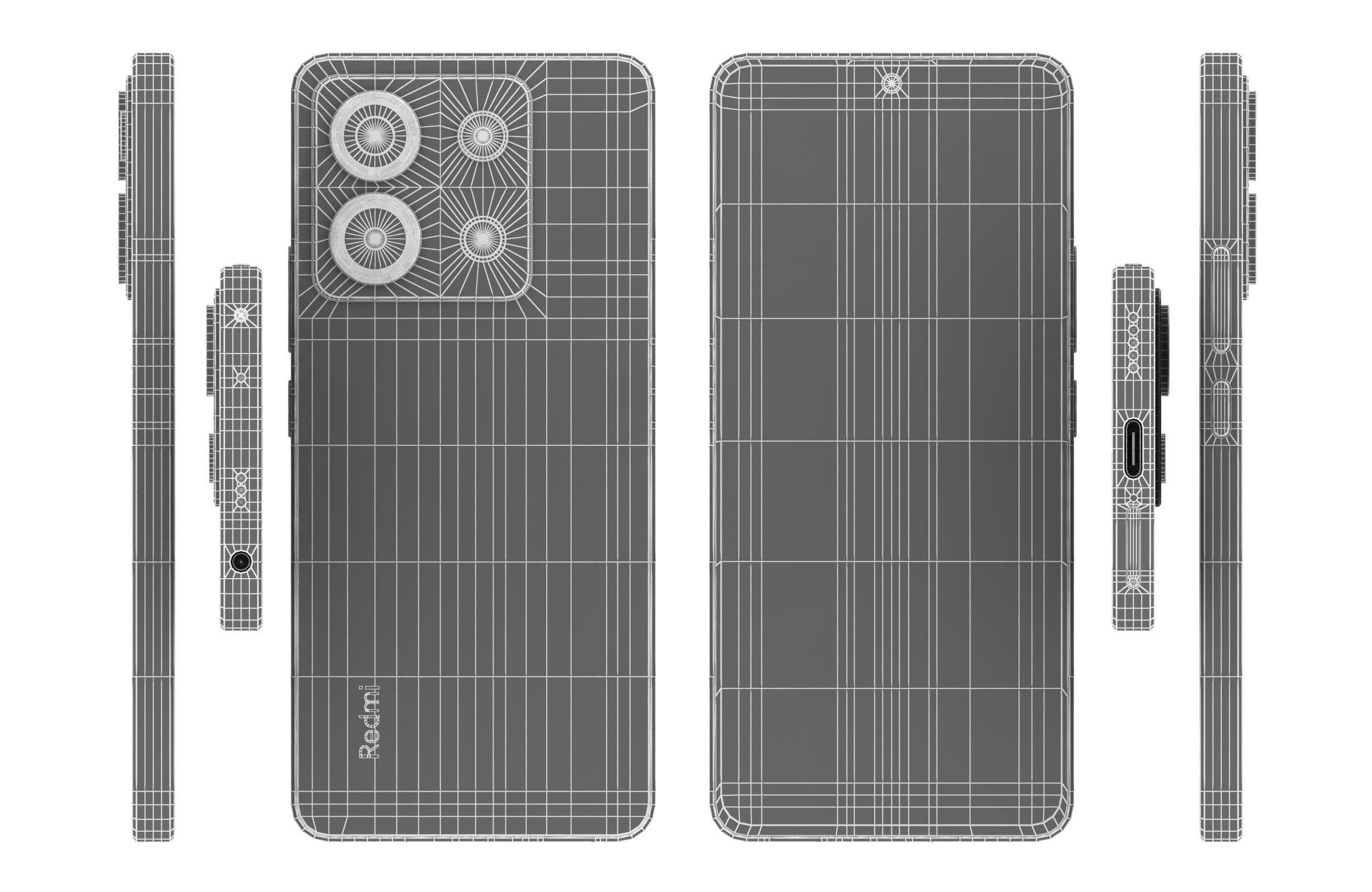 Xiaomi Redmi Note 13 Pro All Colors 3D model_41