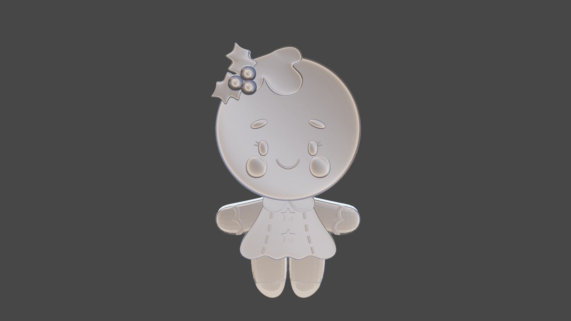 cookie 3D print model_9