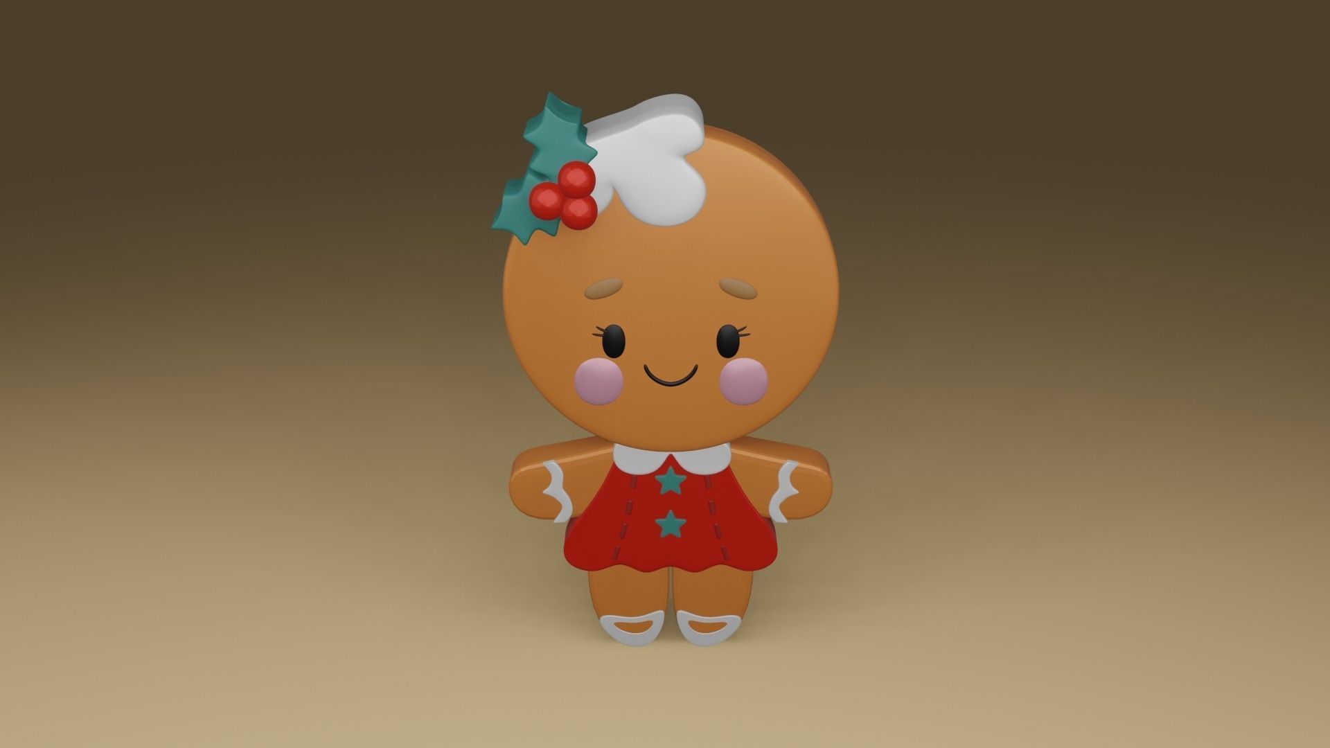cookie 3D print model_8