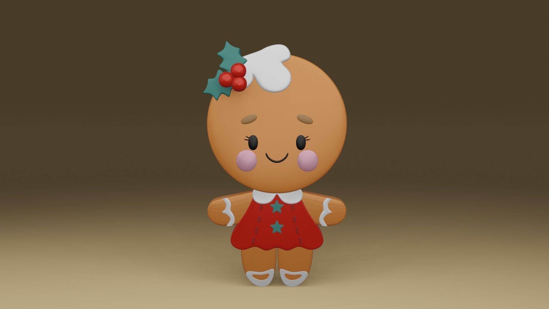 cookie 3D print model_6