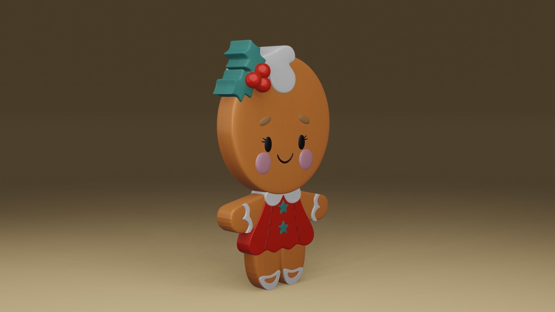 cookie 3D print model_7