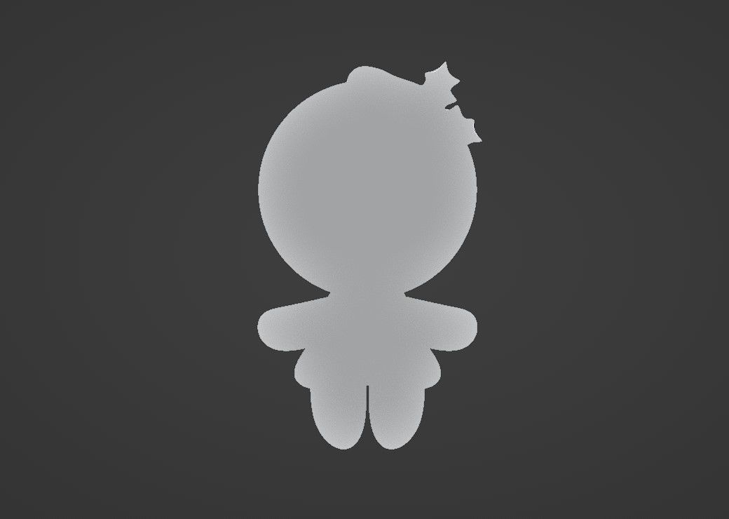 cookie 3D print model_3