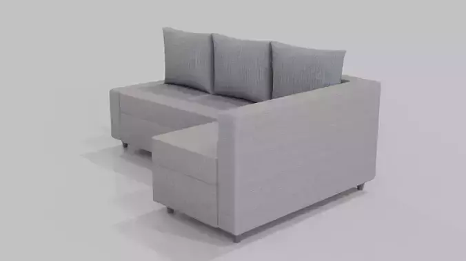 Minimalistic Sofa 3d Model 