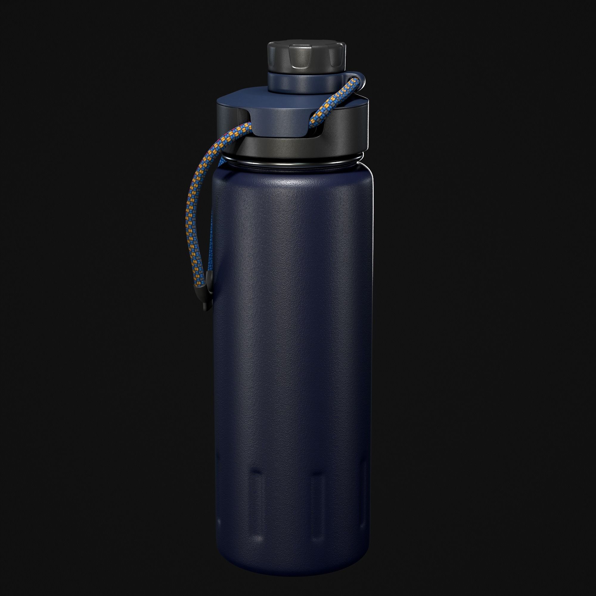 Water bottle 3D model_24