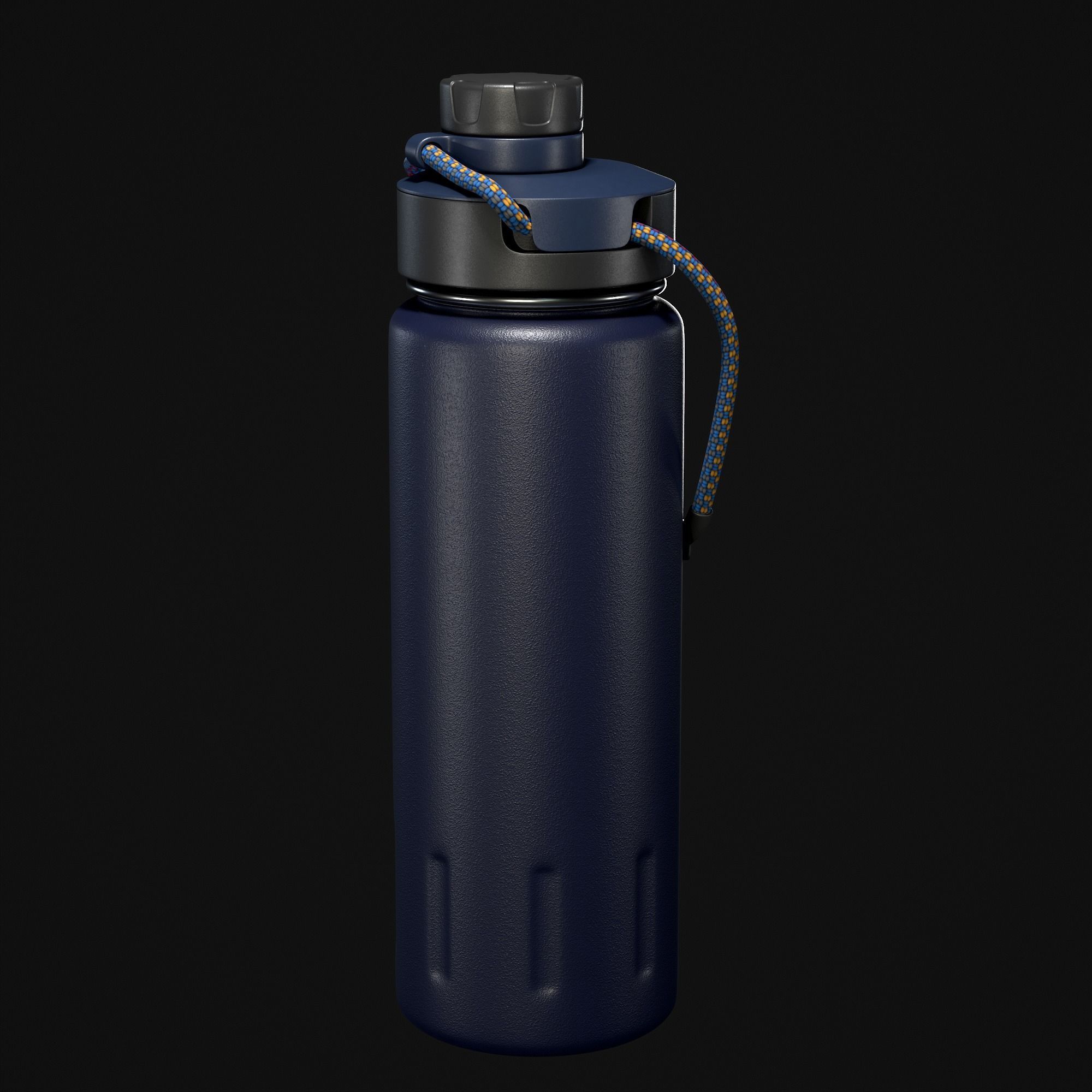 Water bottle 3D model_14