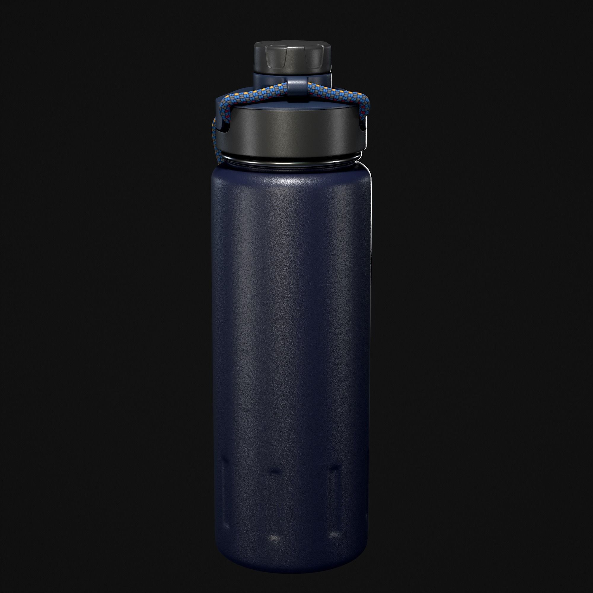 Water bottle 3D model_19