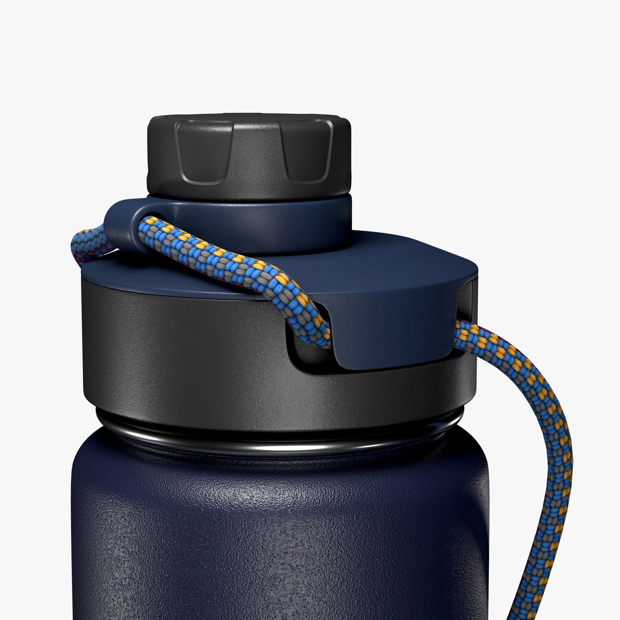 Water bottle 3D model_4