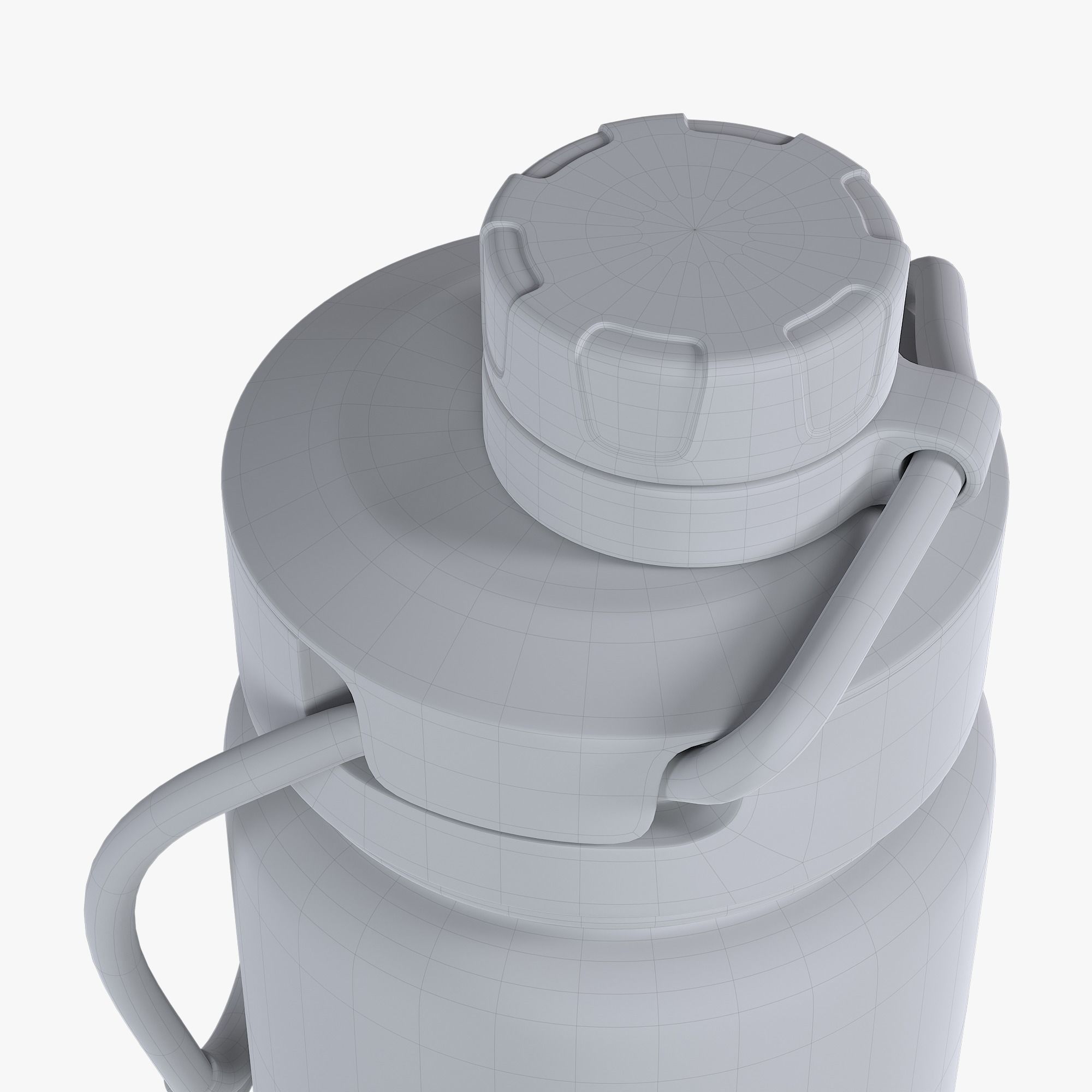 Water bottle 3D model_10