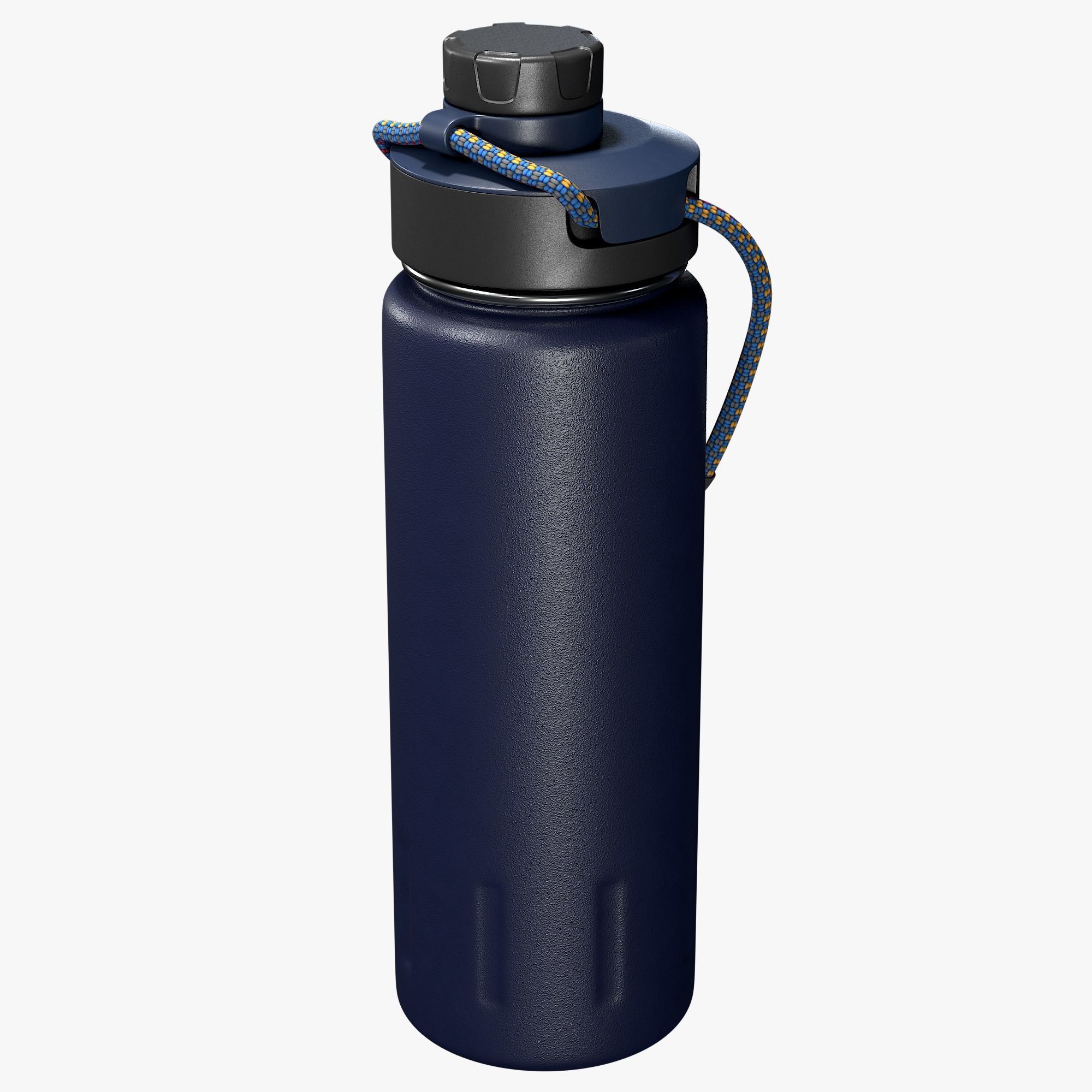 Water bottle 3D model_2