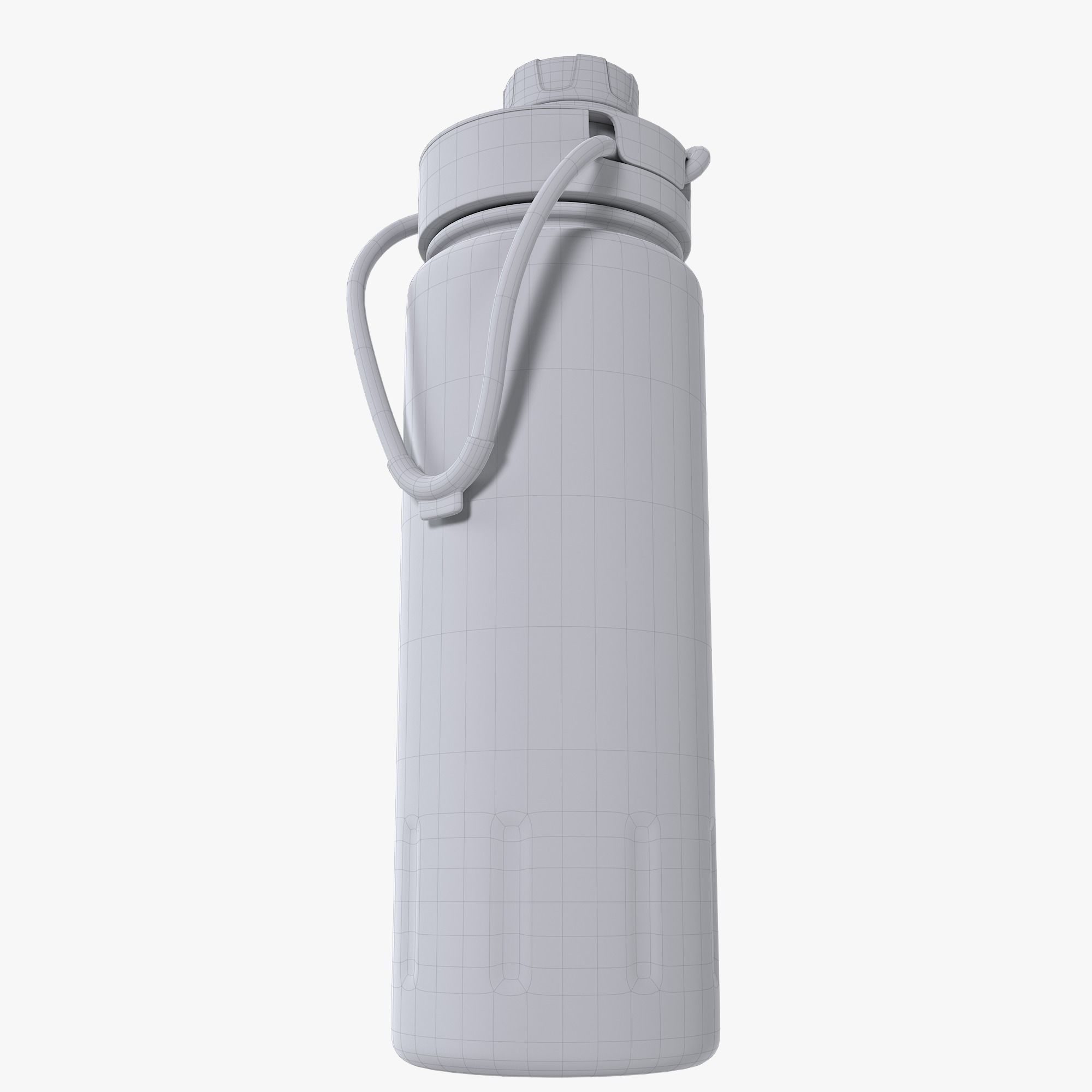 Water bottle 3D model_8