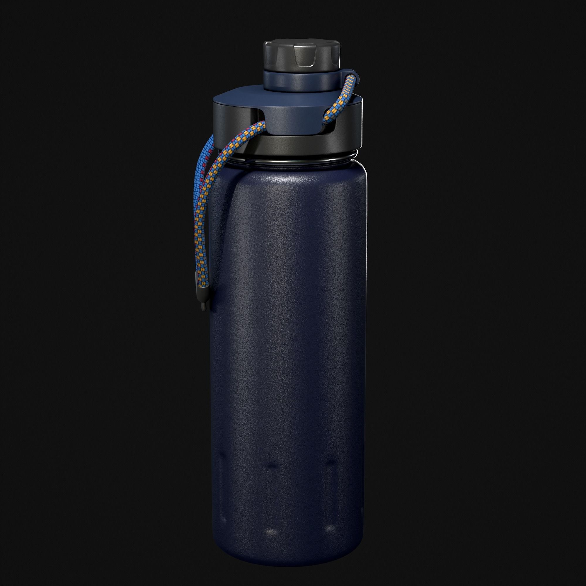 Water bottle 3D model_25