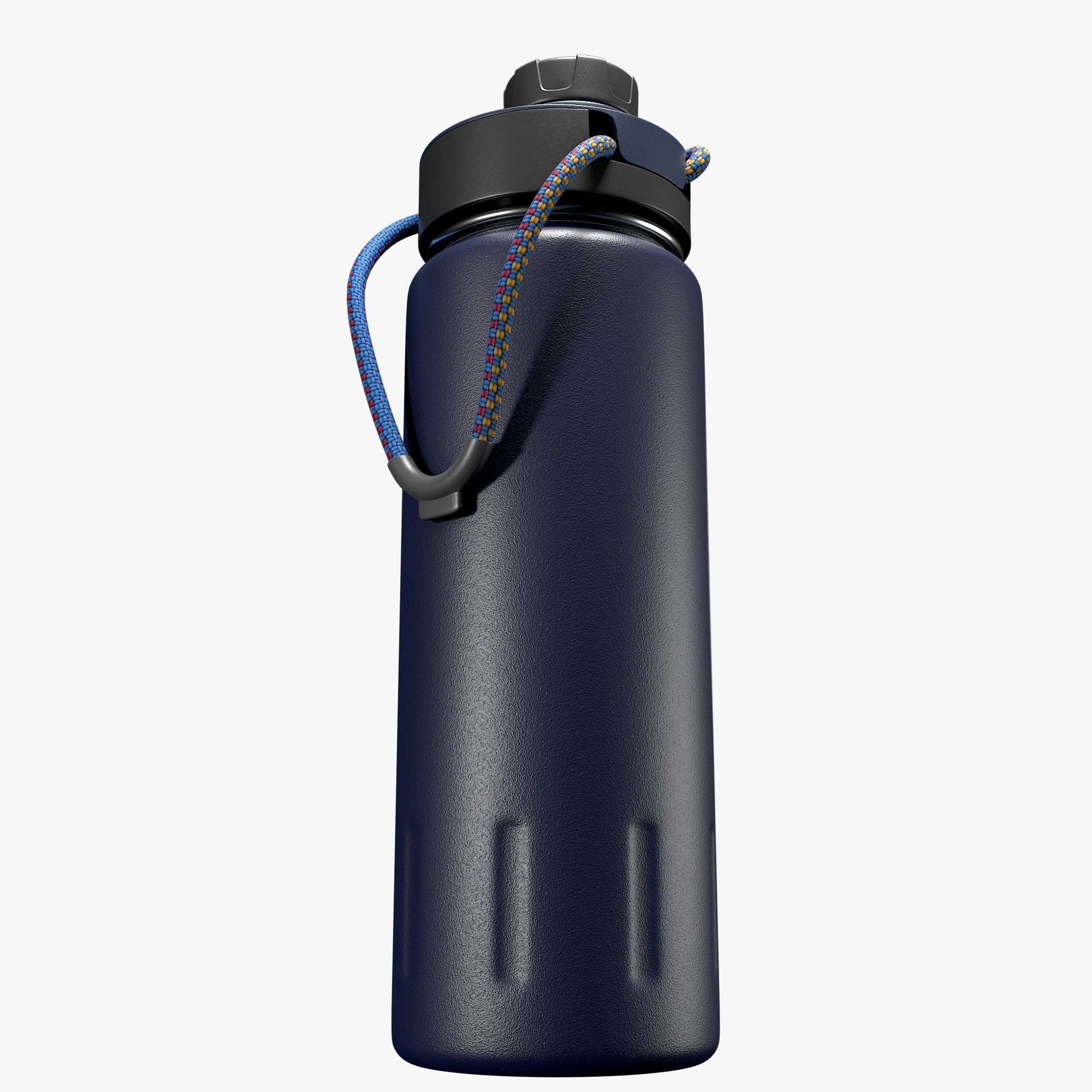 Water bottle 3D model_3