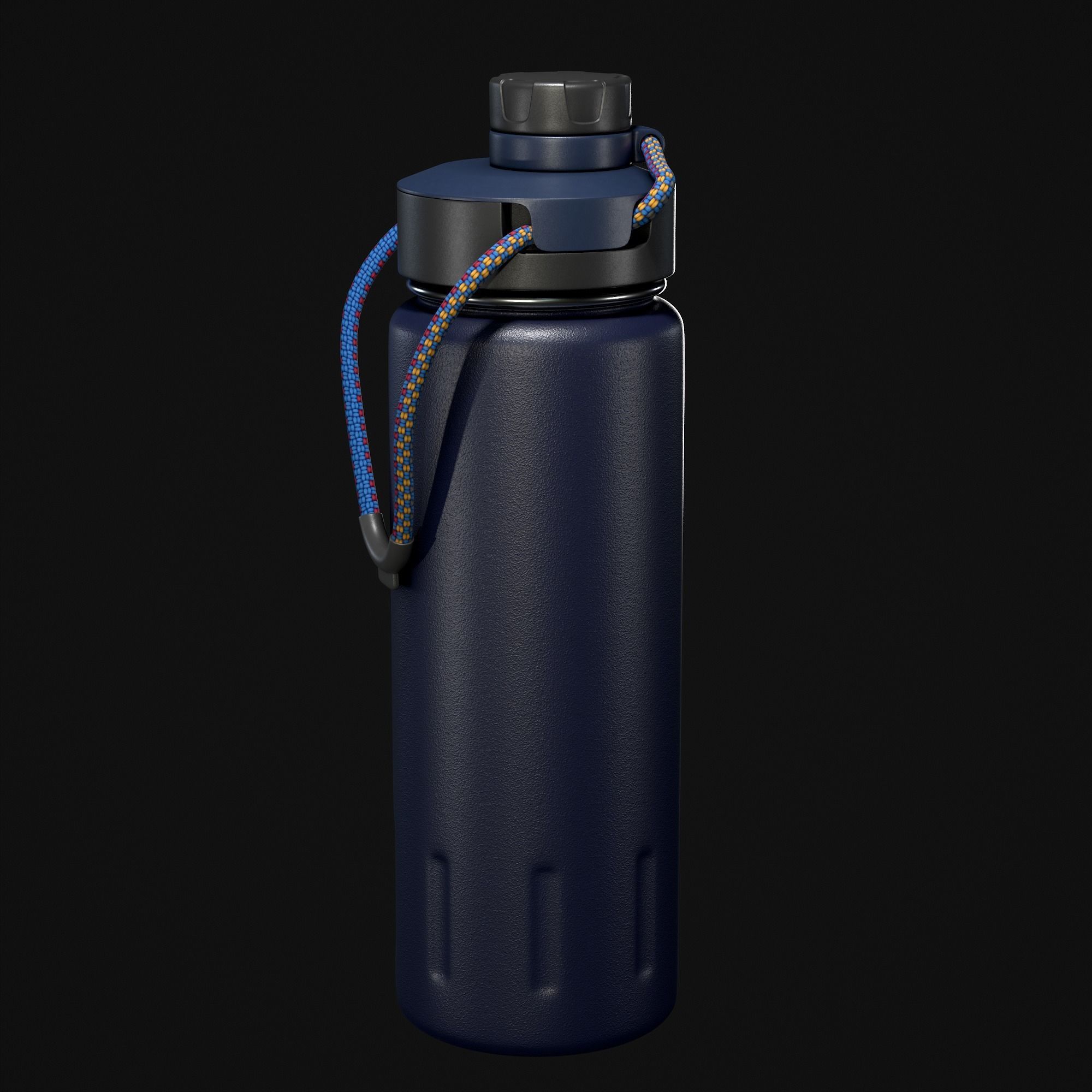 Water bottle 3D model_26