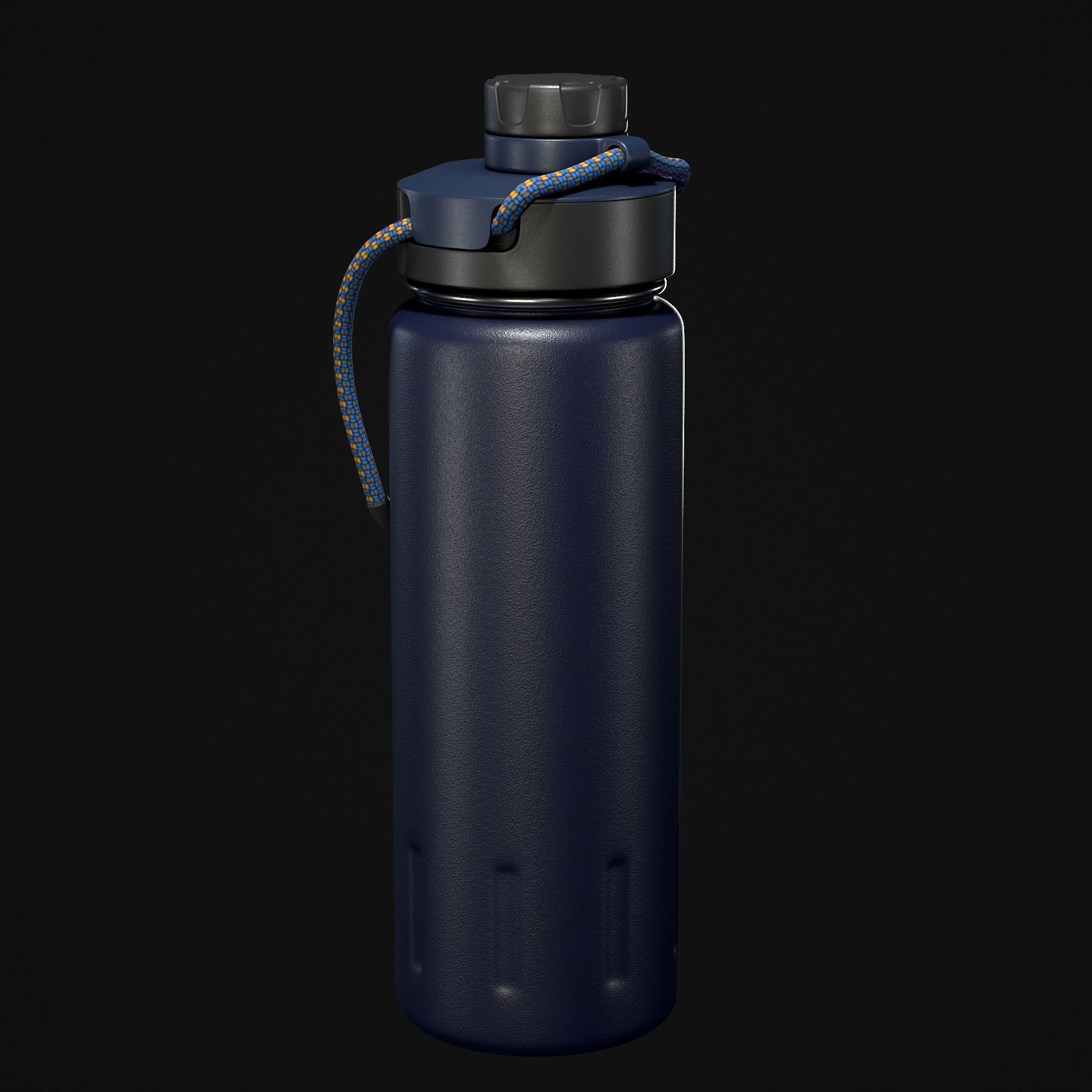 Water bottle 3D model_22