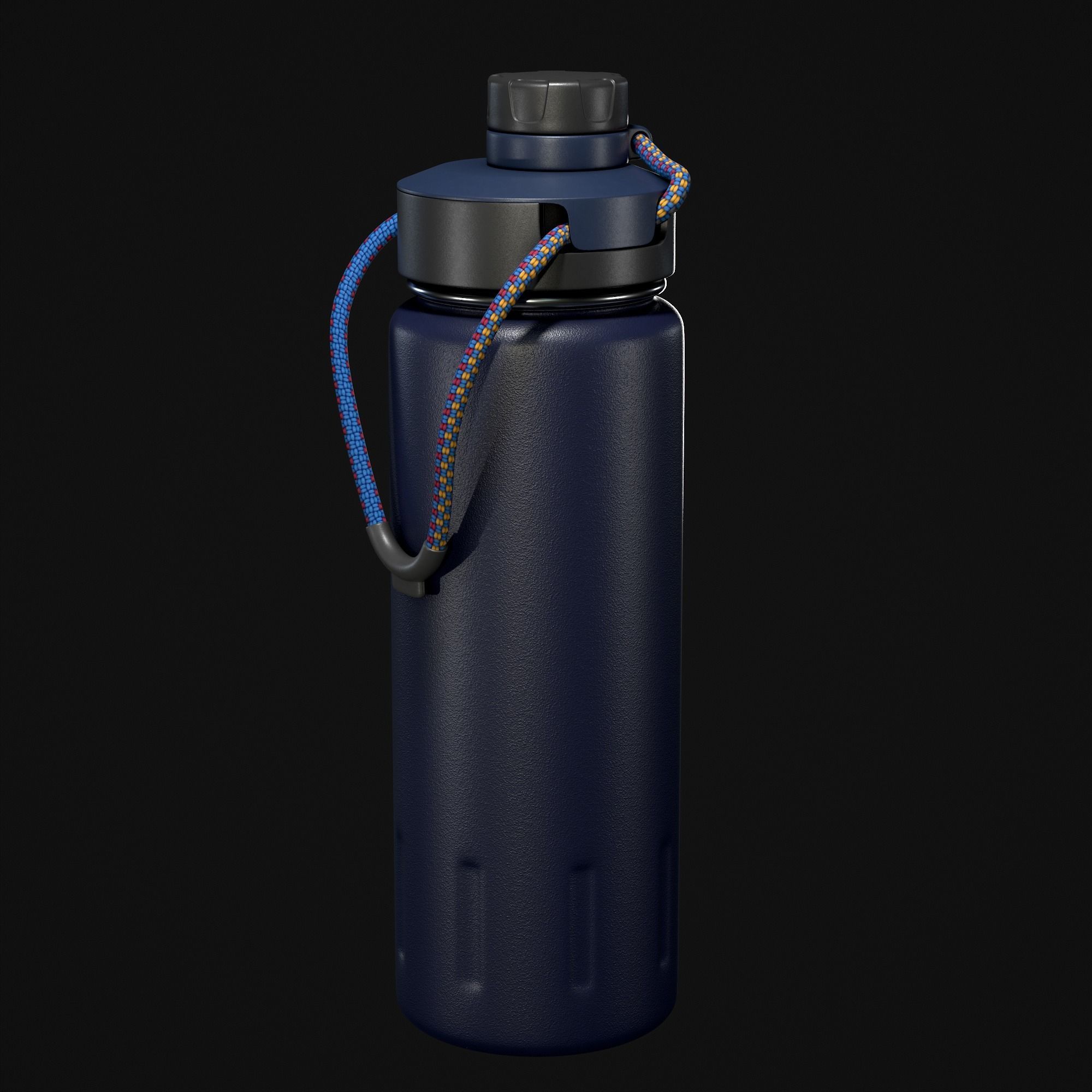Water bottle 3D model_27