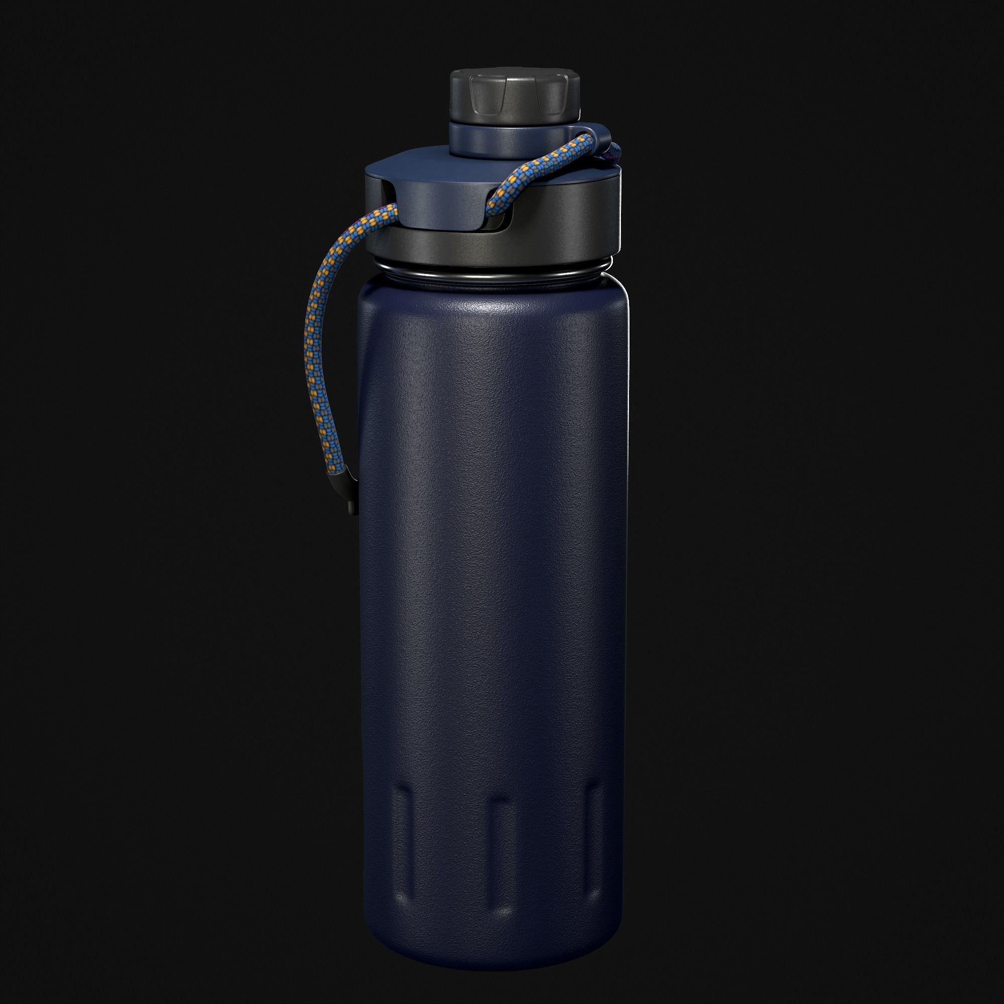 Water bottle 3D model_23