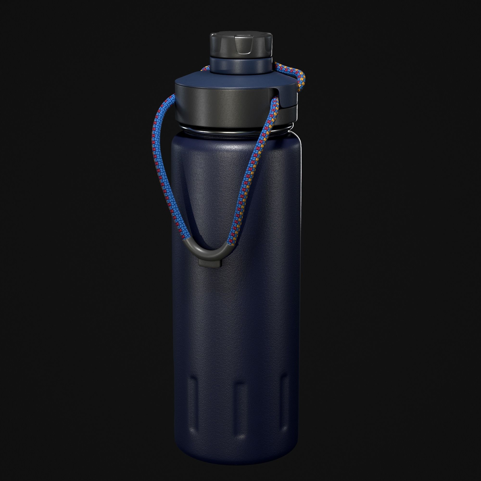 Water bottle 3D model_29