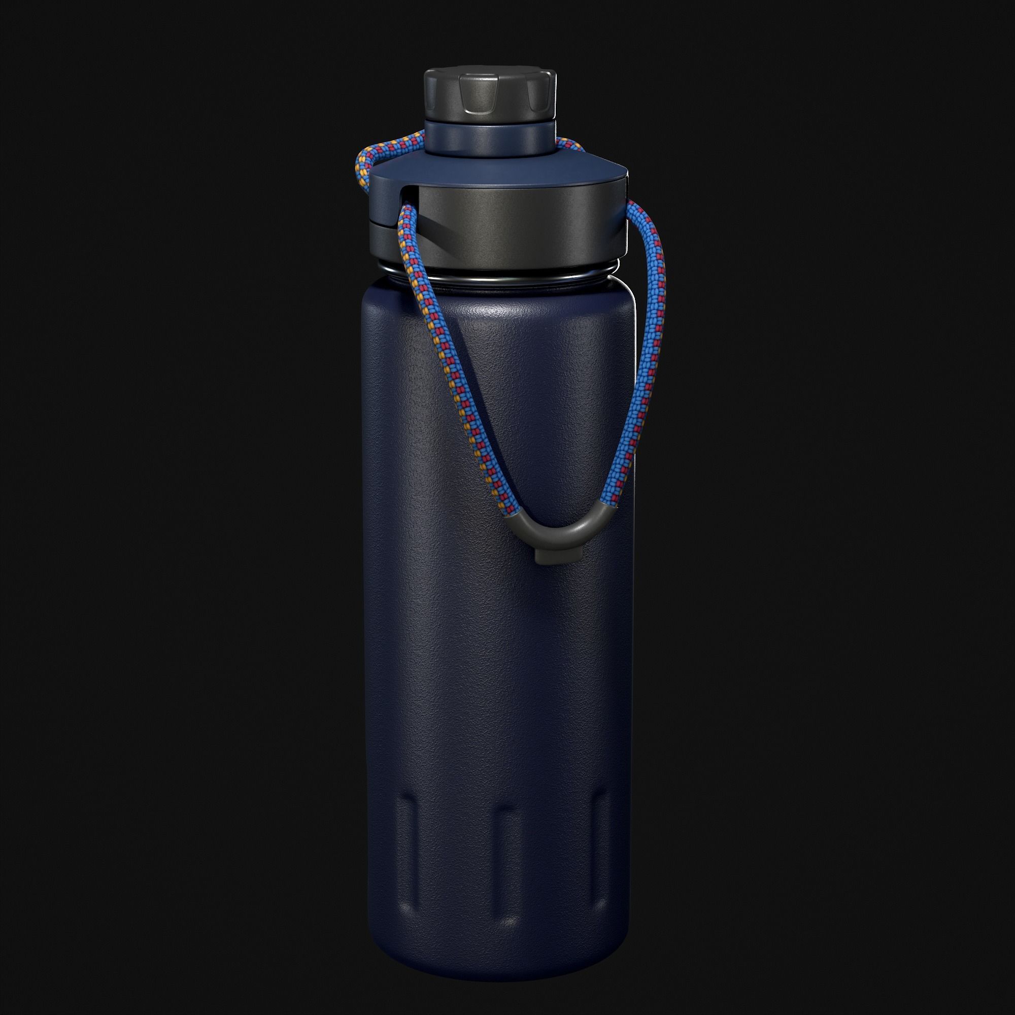 Water bottle 3D model_32