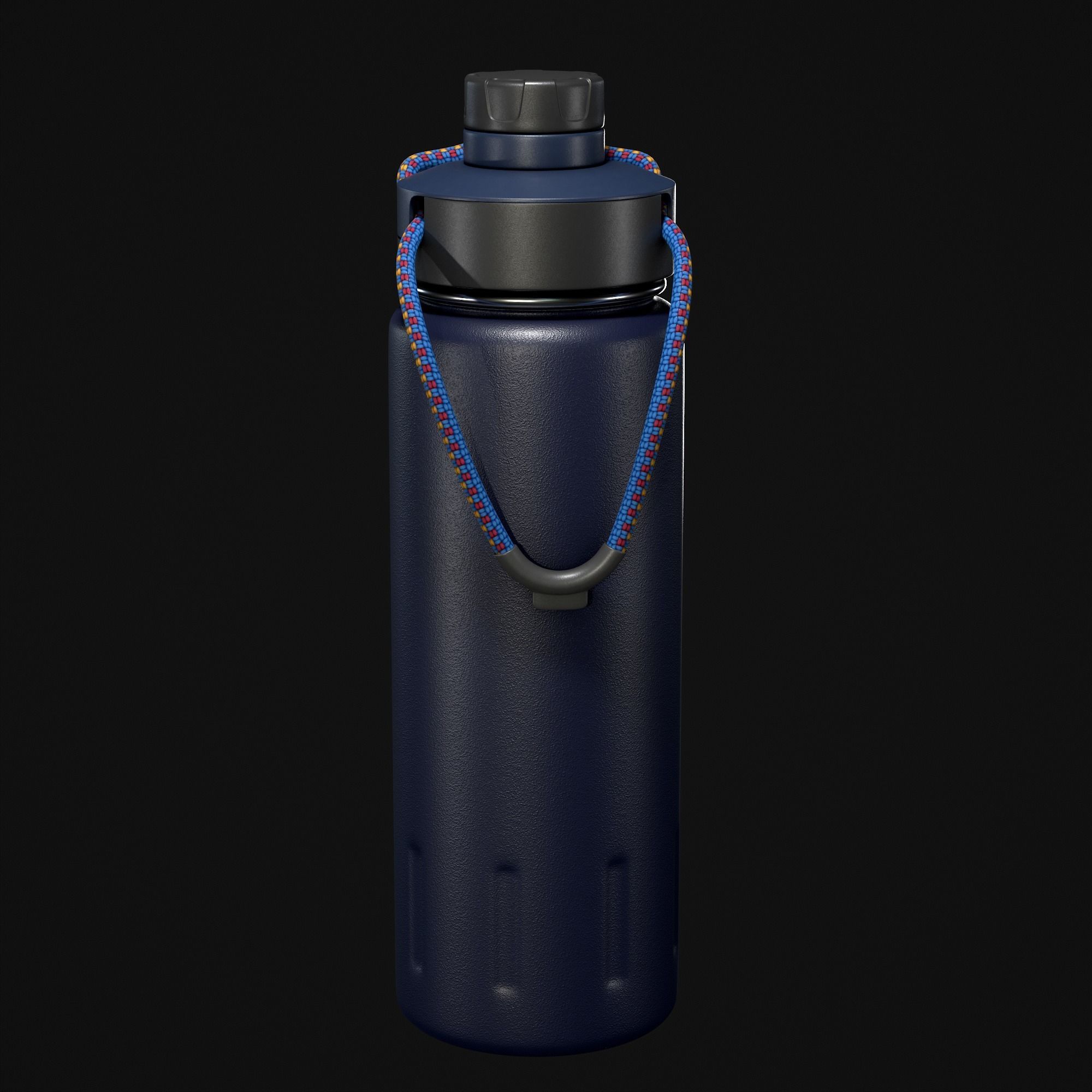 Water bottle 3D model_31