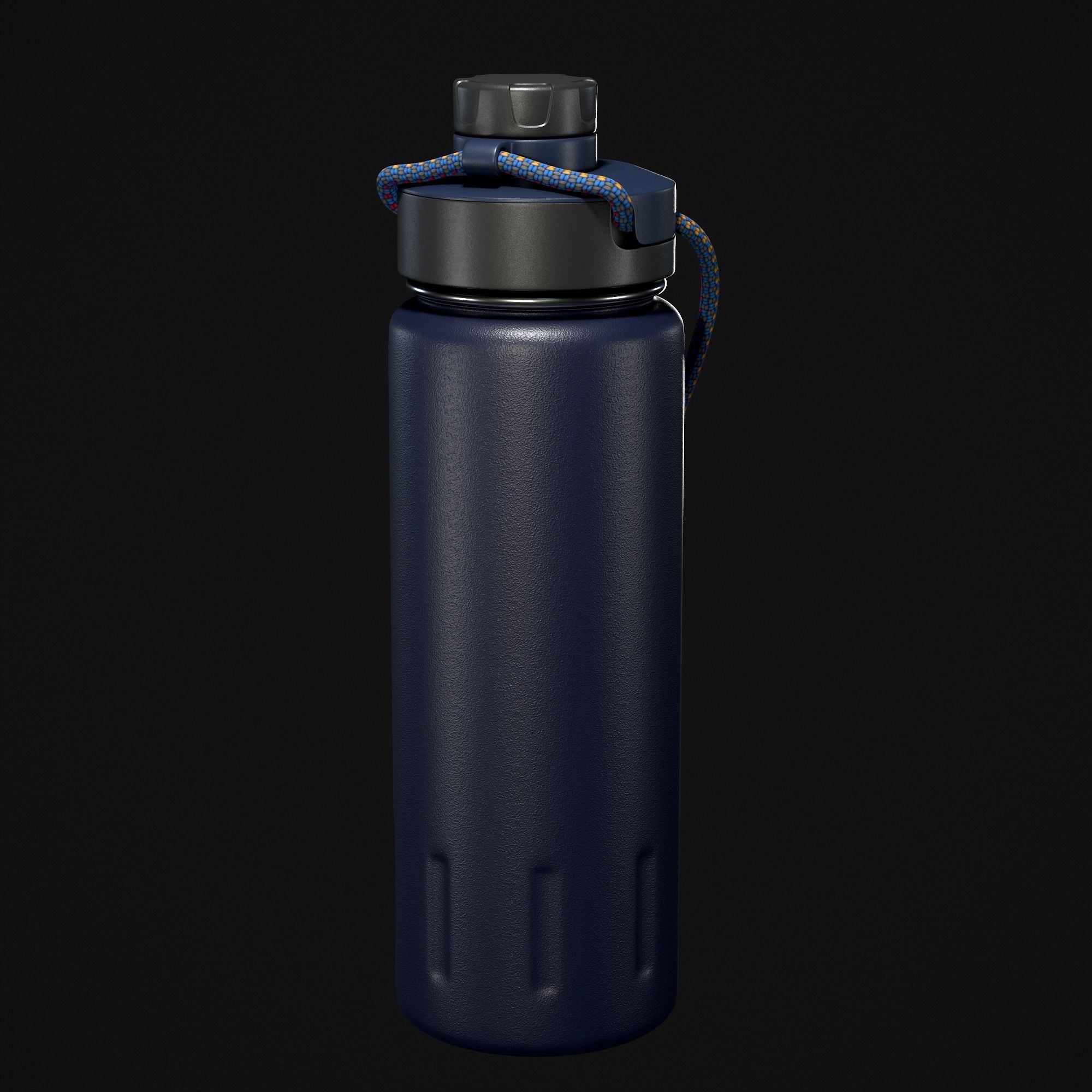 Water bottle 3D model_17