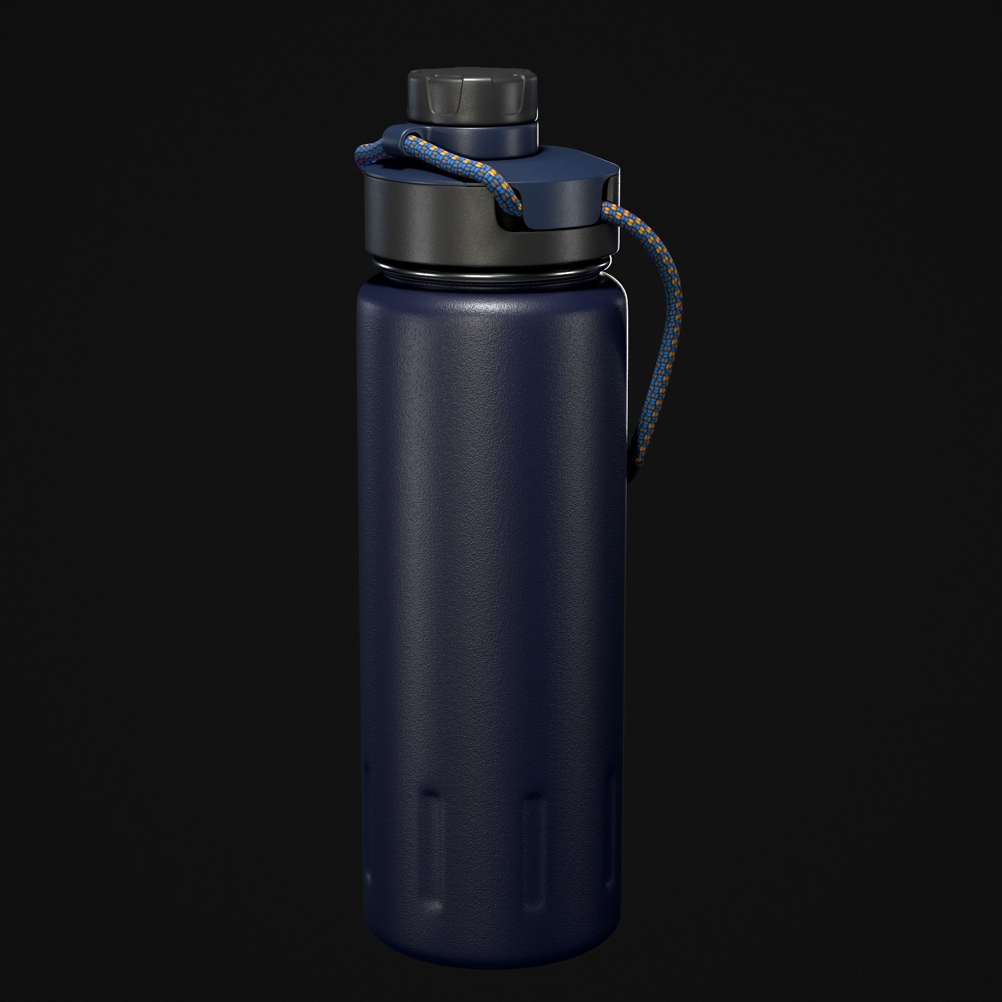 Water bottle 3D model_15