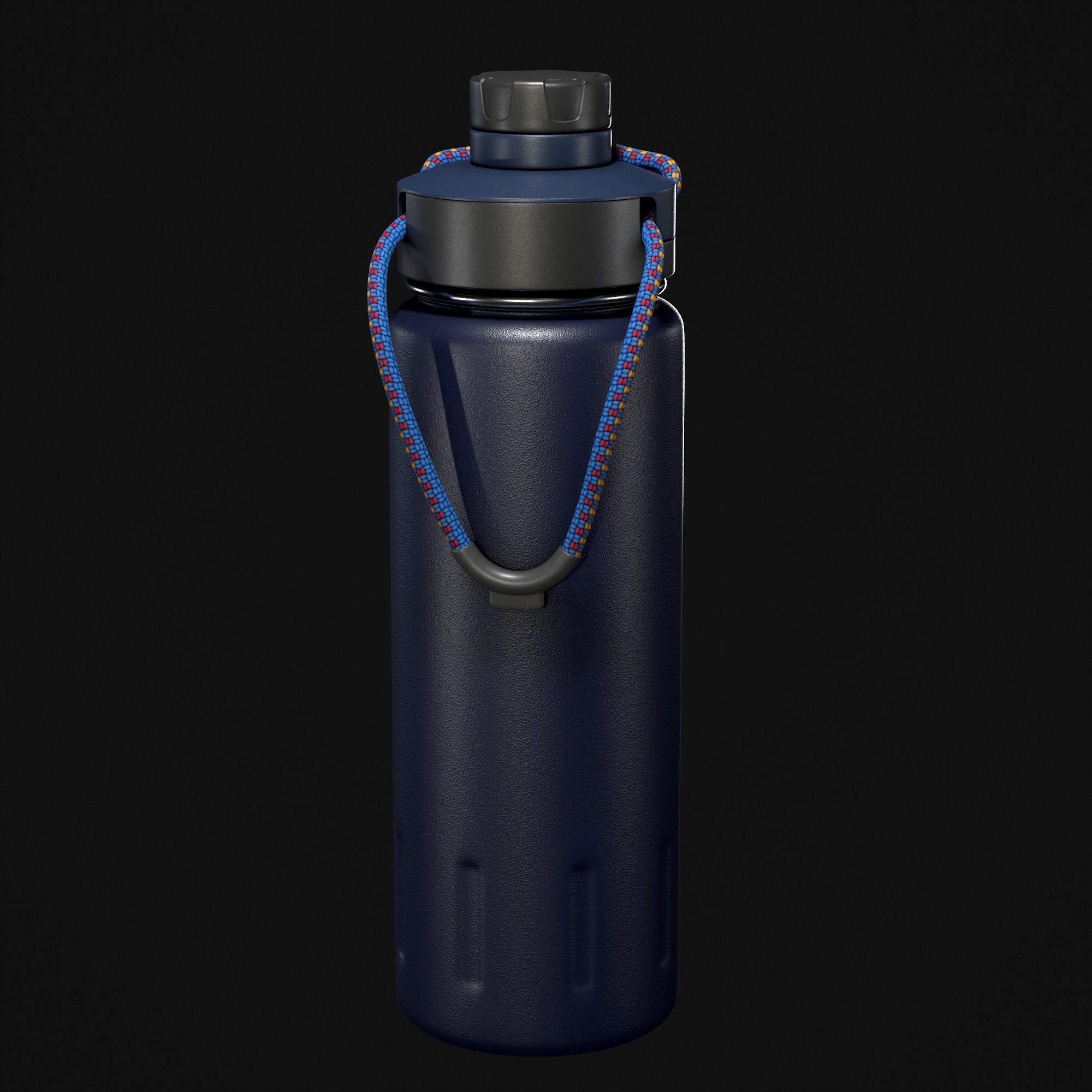 Water bottle 3D model_30