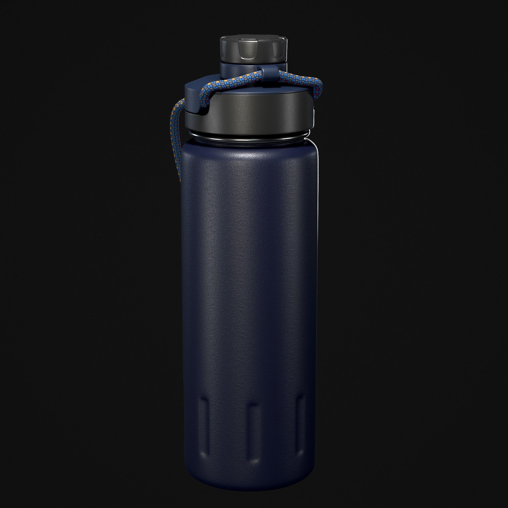 Water bottle 3D model_20
