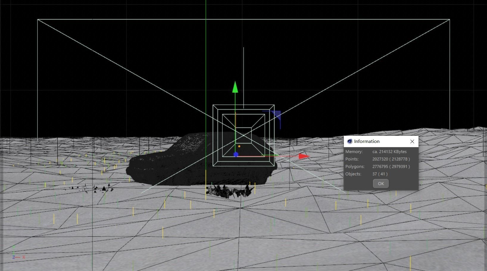 Snowfield Snow Mountain Snowscape Mountain Range Winter 3D model_2