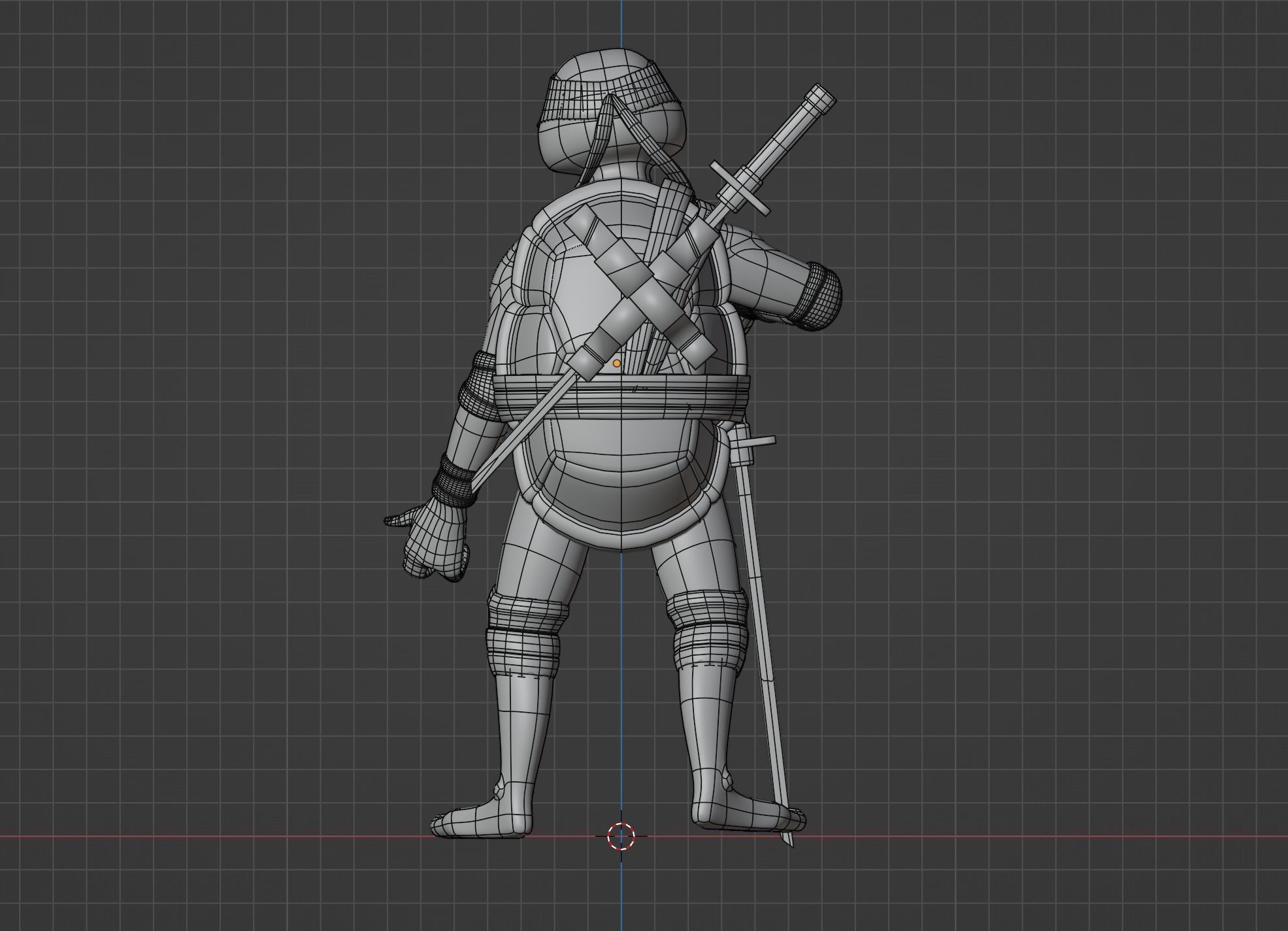 Leonardo - TMNT 3D model_12