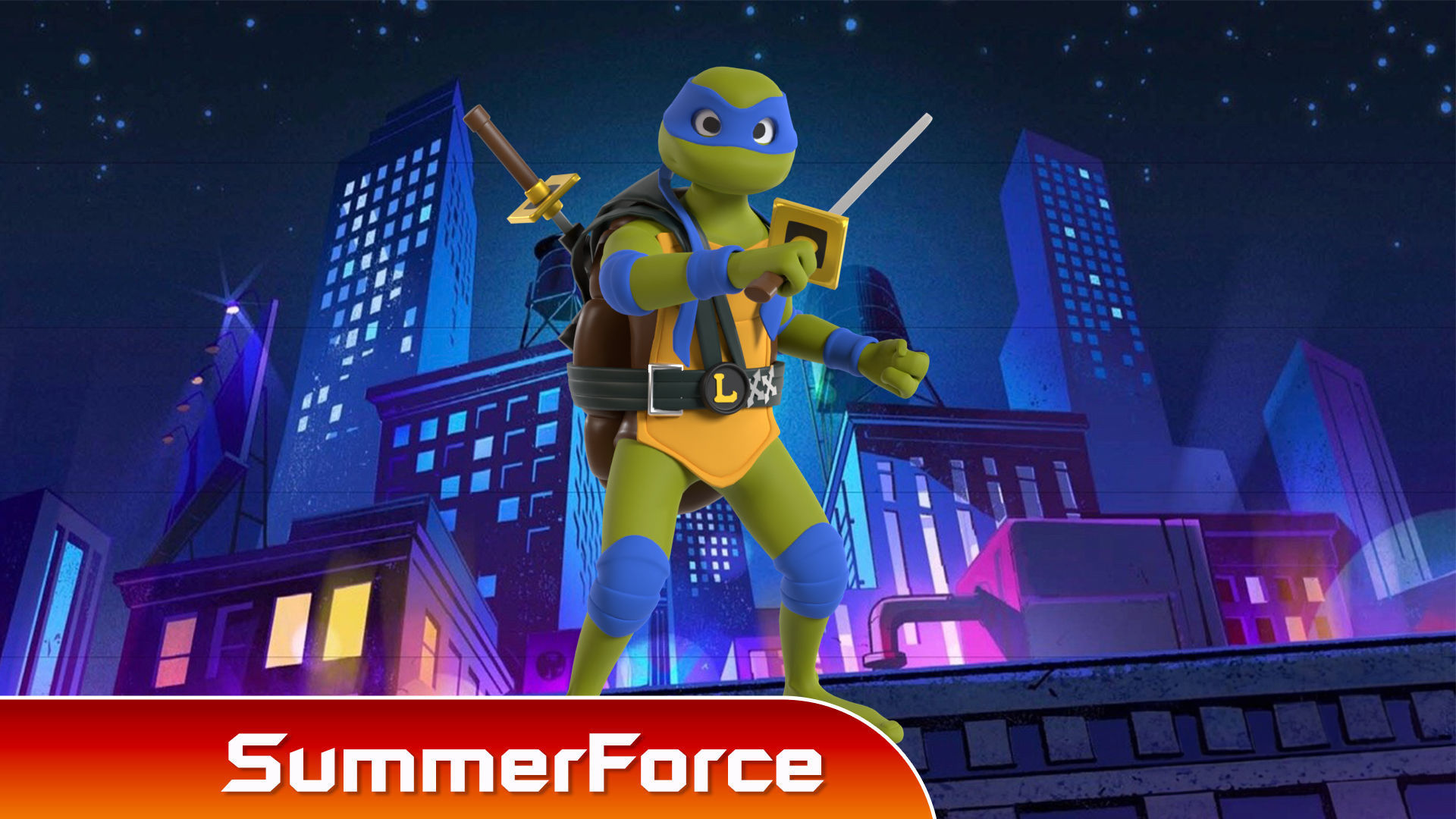 Leonardo - TMNT 3D model_3