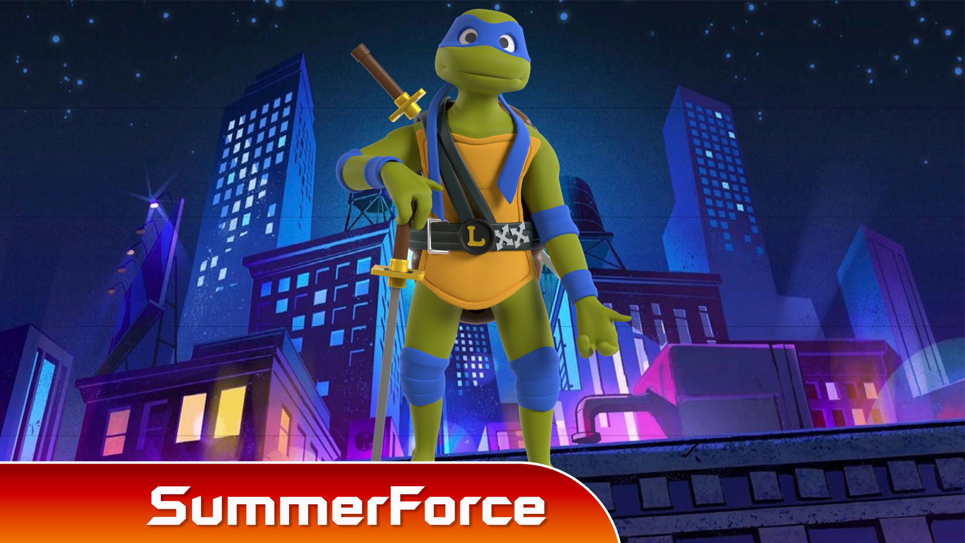 Leonardo - TMNT 3D model_2