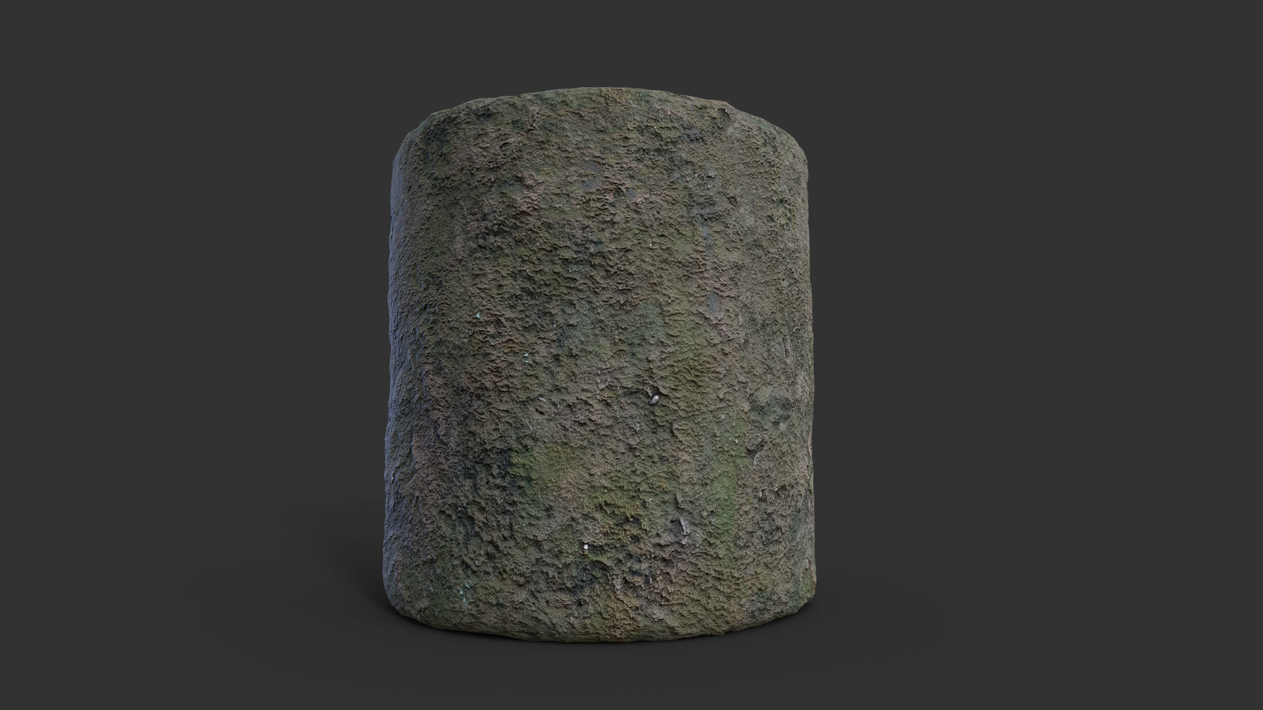 Mossy Plaster Wall seamless PBR texture Texture_3