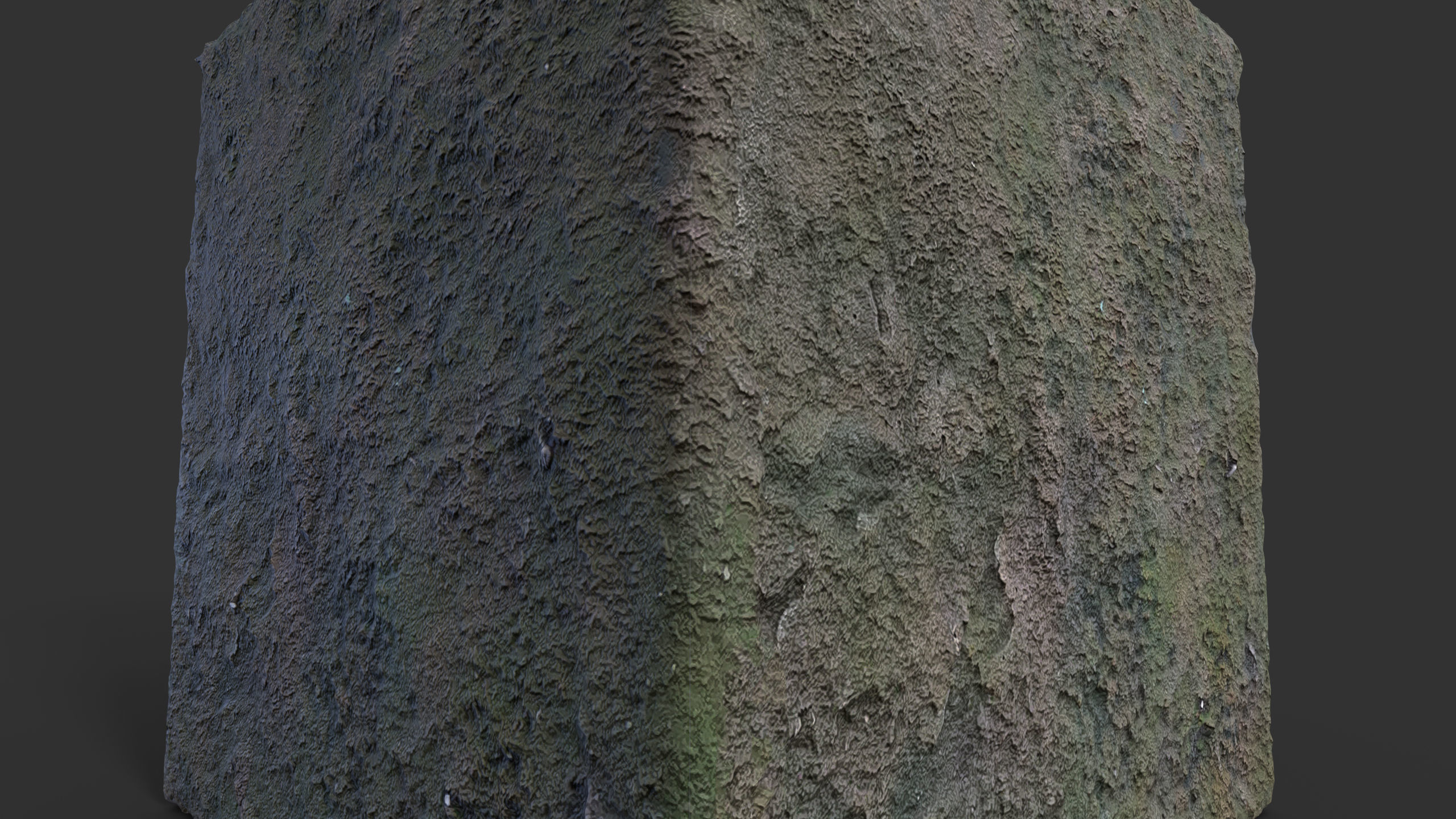 Mossy Plaster Wall seamless PBR texture Texture_6