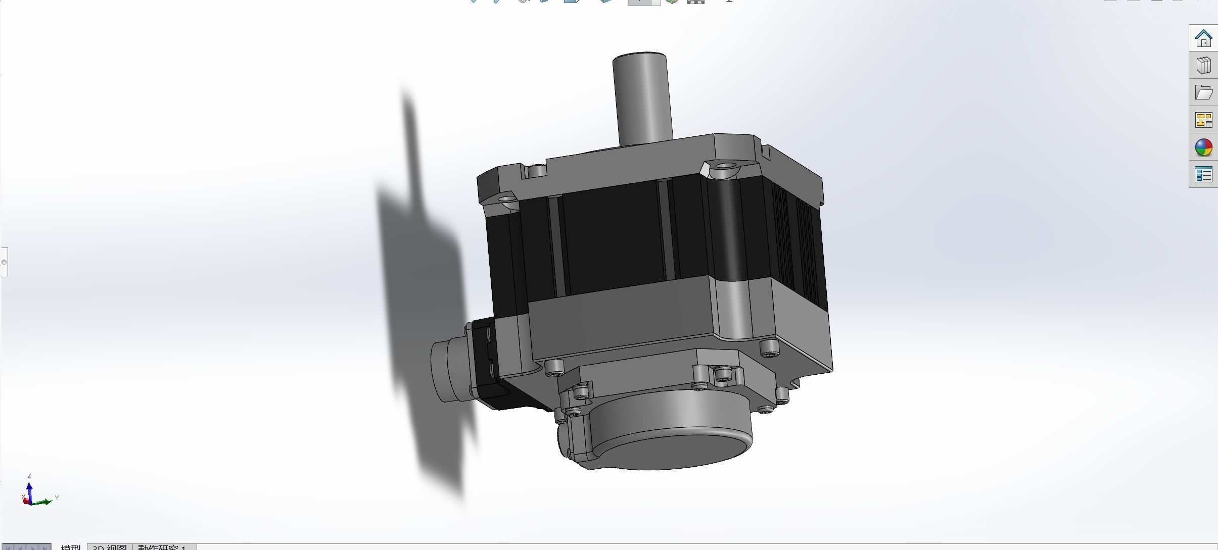 motor model 3D model_5