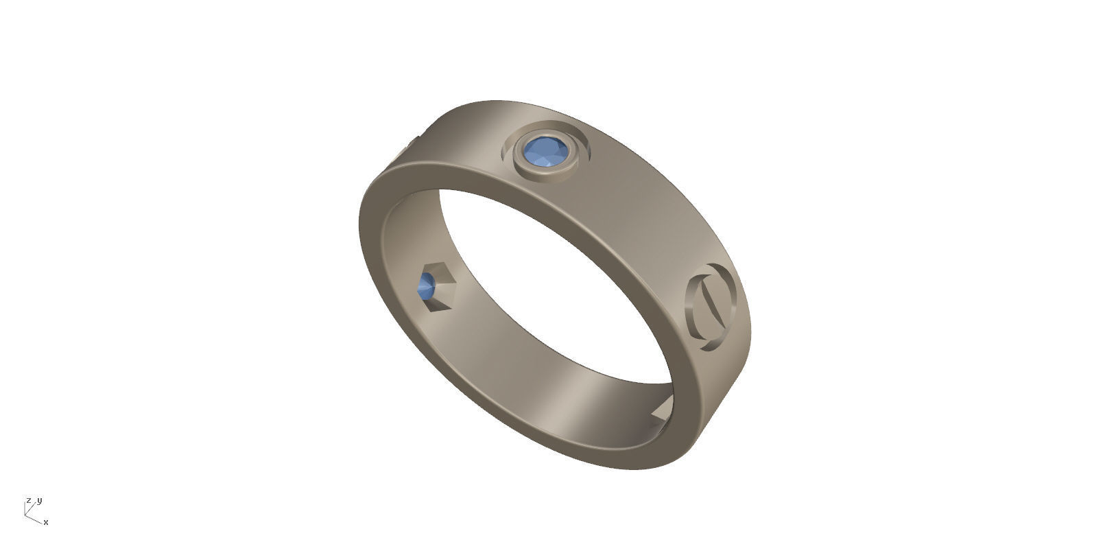 LOVE-DIAMOND-RING 3D print model_24