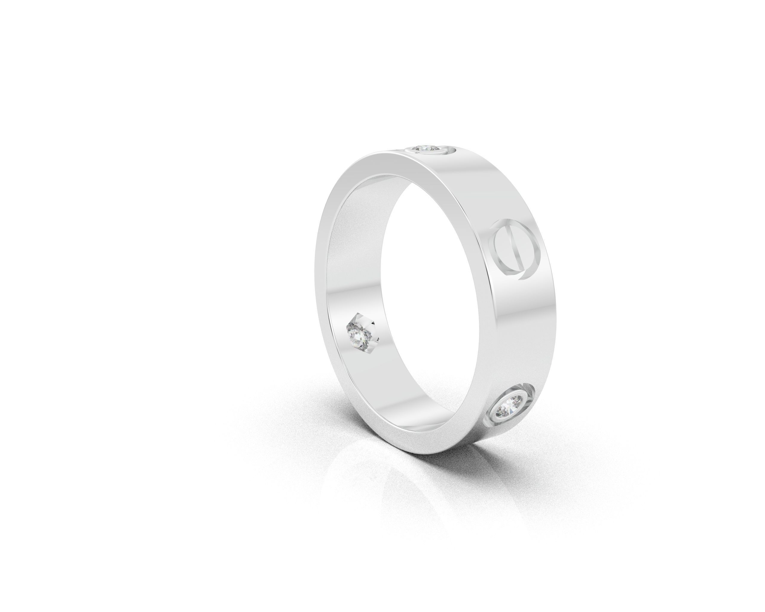 LOVE-DIAMOND-RING 3D print model_14
