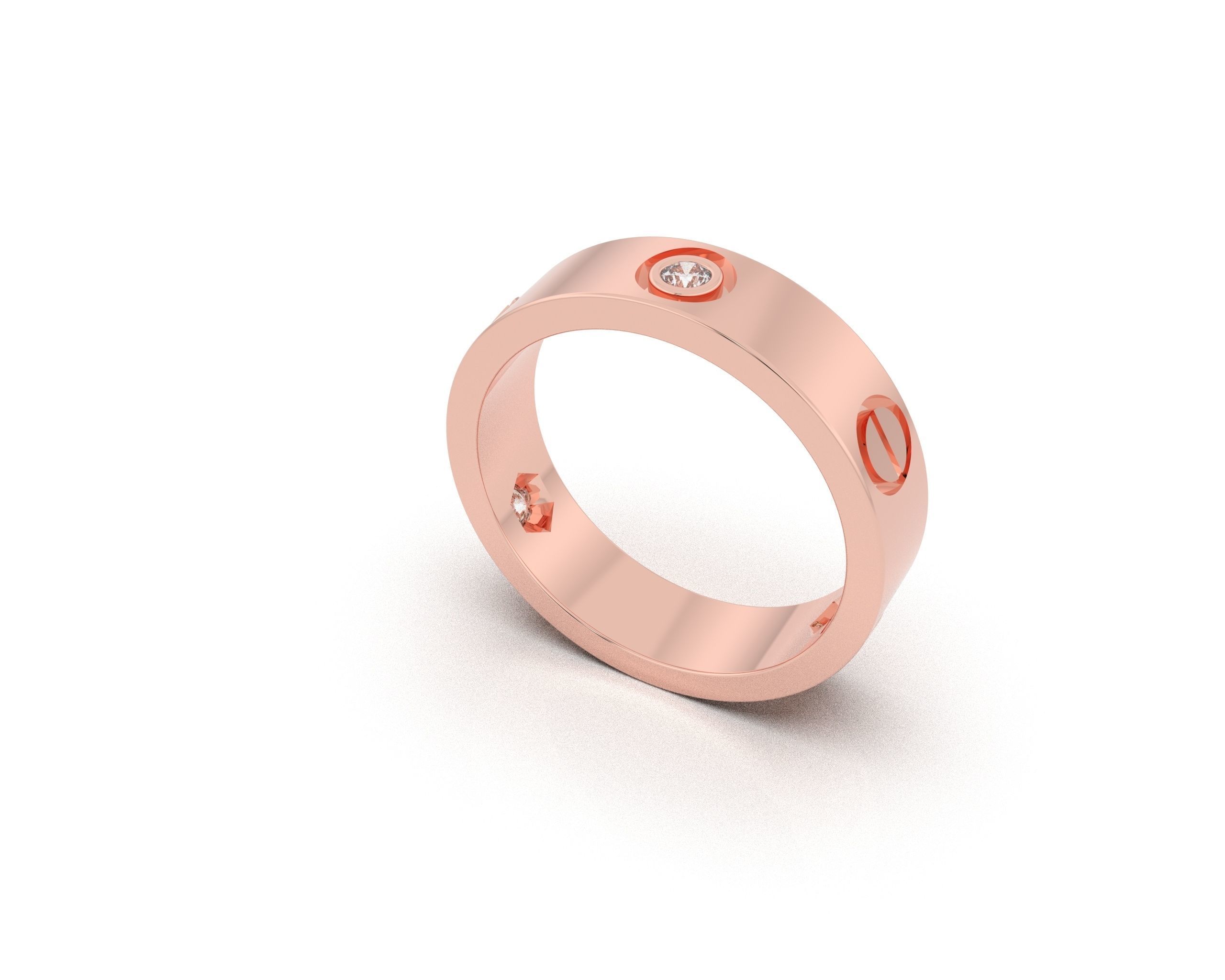 LOVE-DIAMOND-RING 3D print model_13