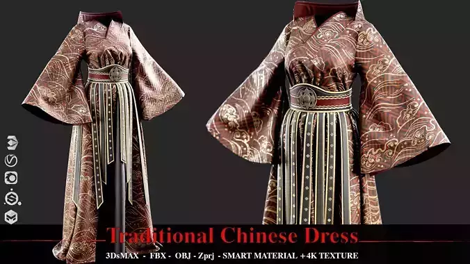 Traditional Chinese Dress 002