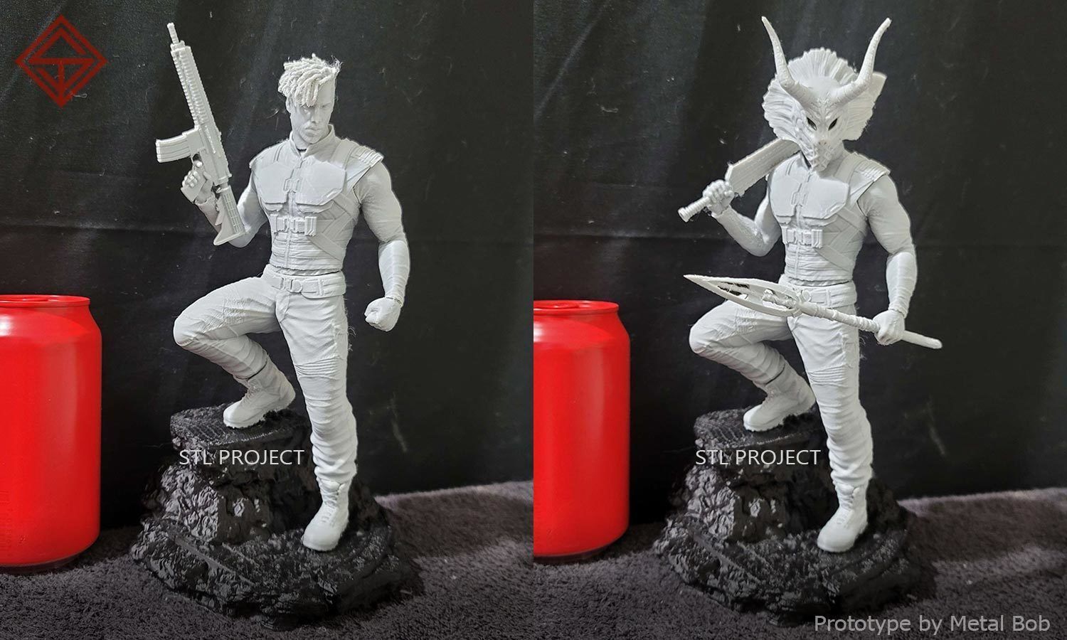 Killmonger 3D print model_3