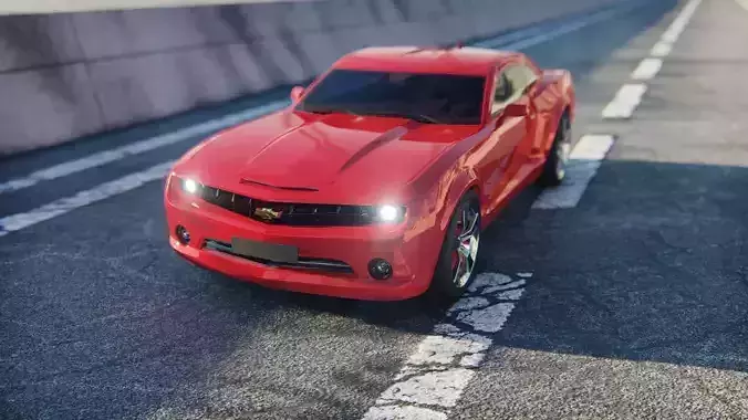chevrolet camaro 2012 3D model