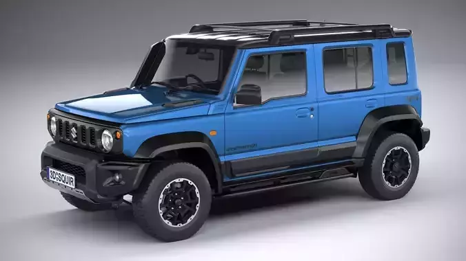 Suzuki Jimny 4expedition 5door 2024 3D model