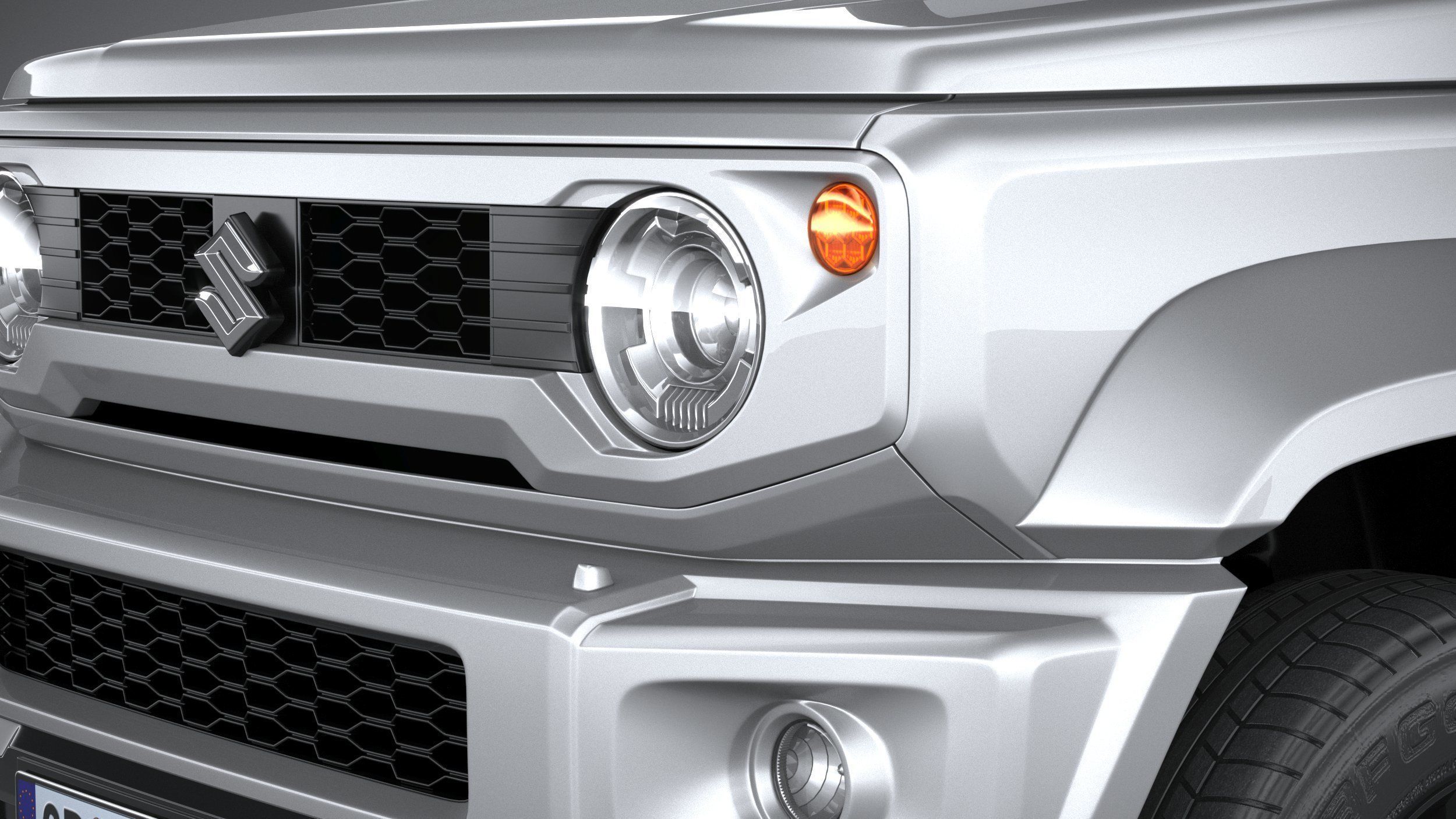 Suzuki Jimny 4style 5door 2024 3D model_14