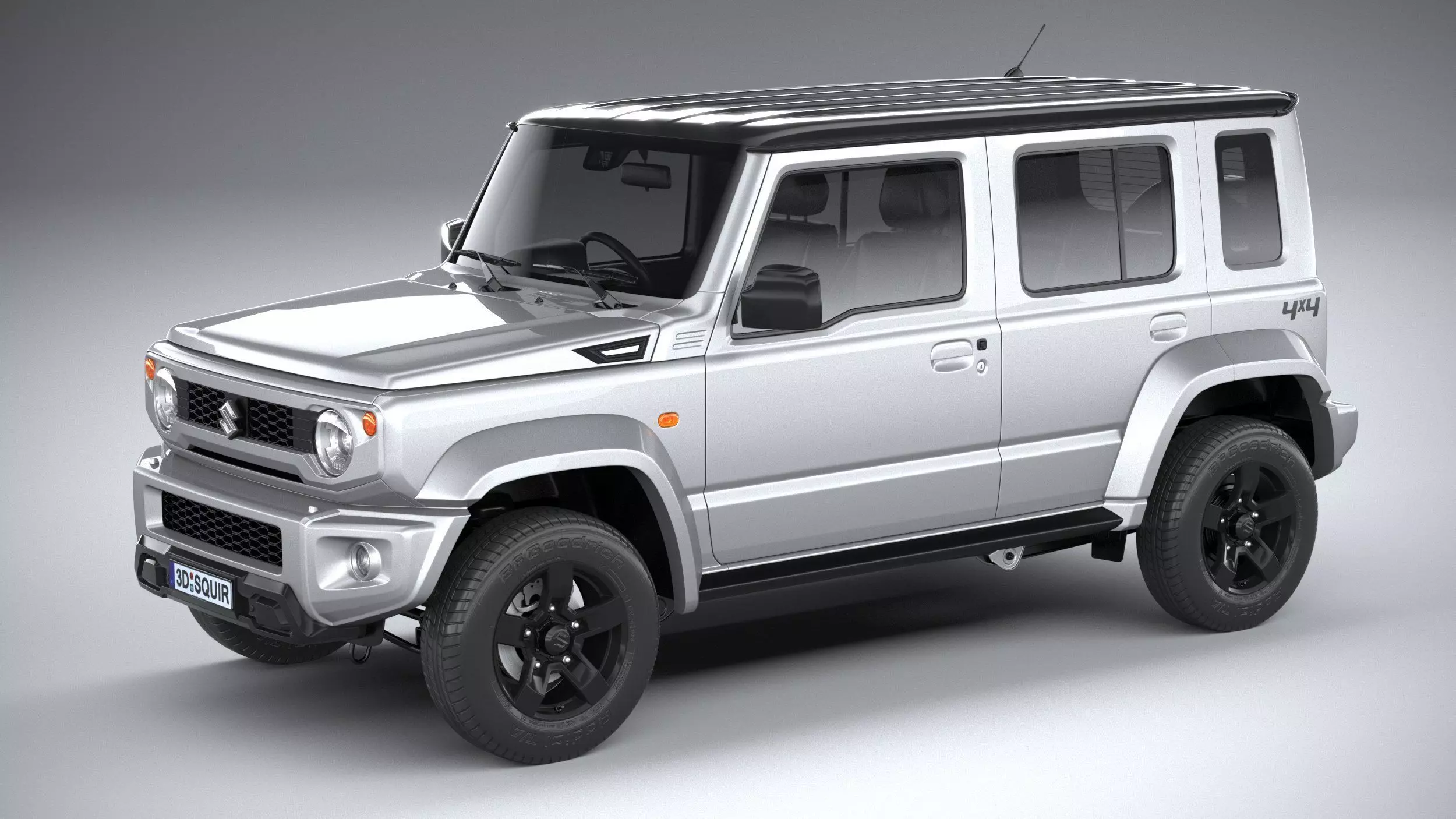 Suzuki Jimny 4style 5door 2024 3D model_0