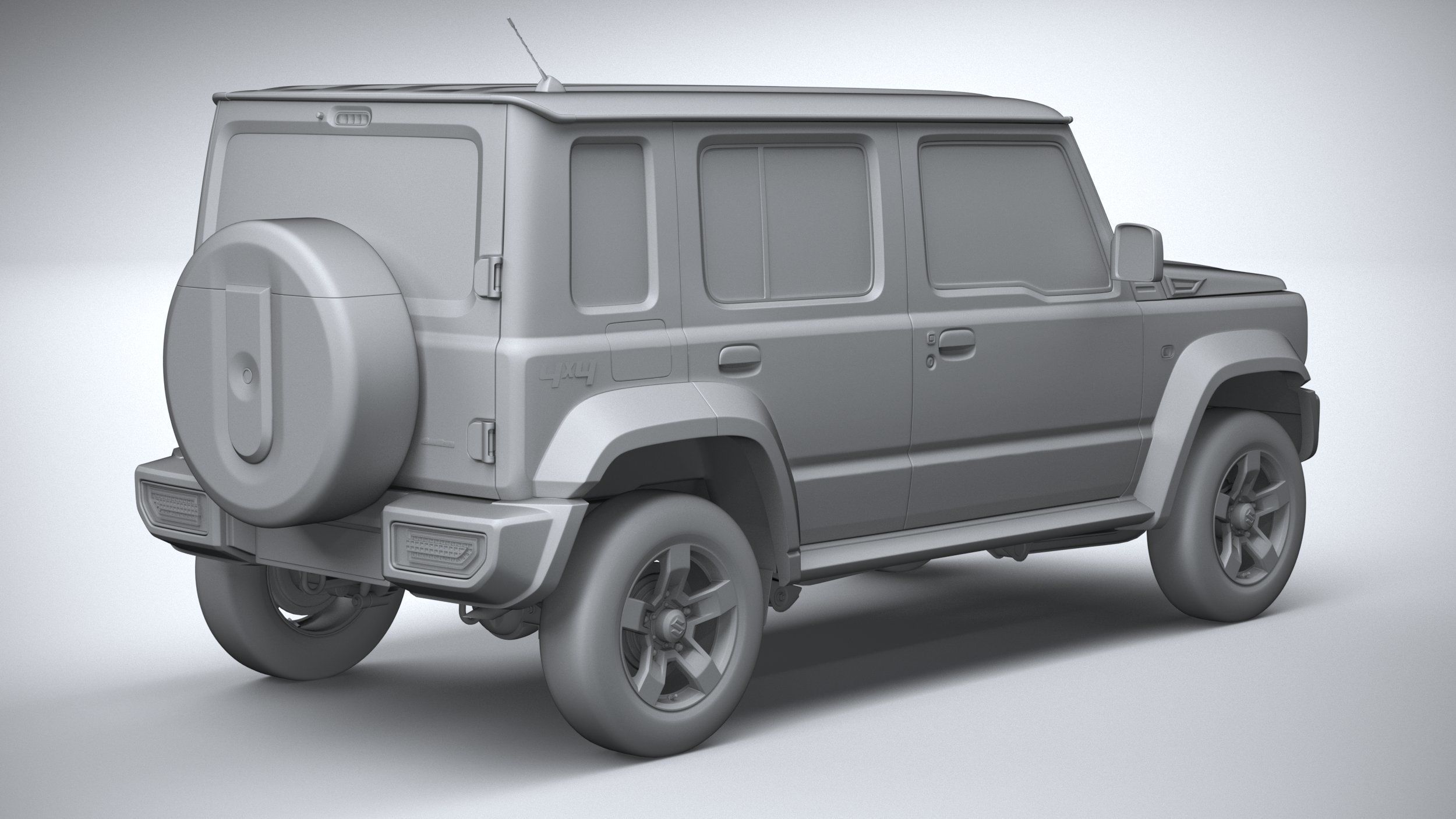 Suzuki Jimny 4style 5door 2024 3D model_25