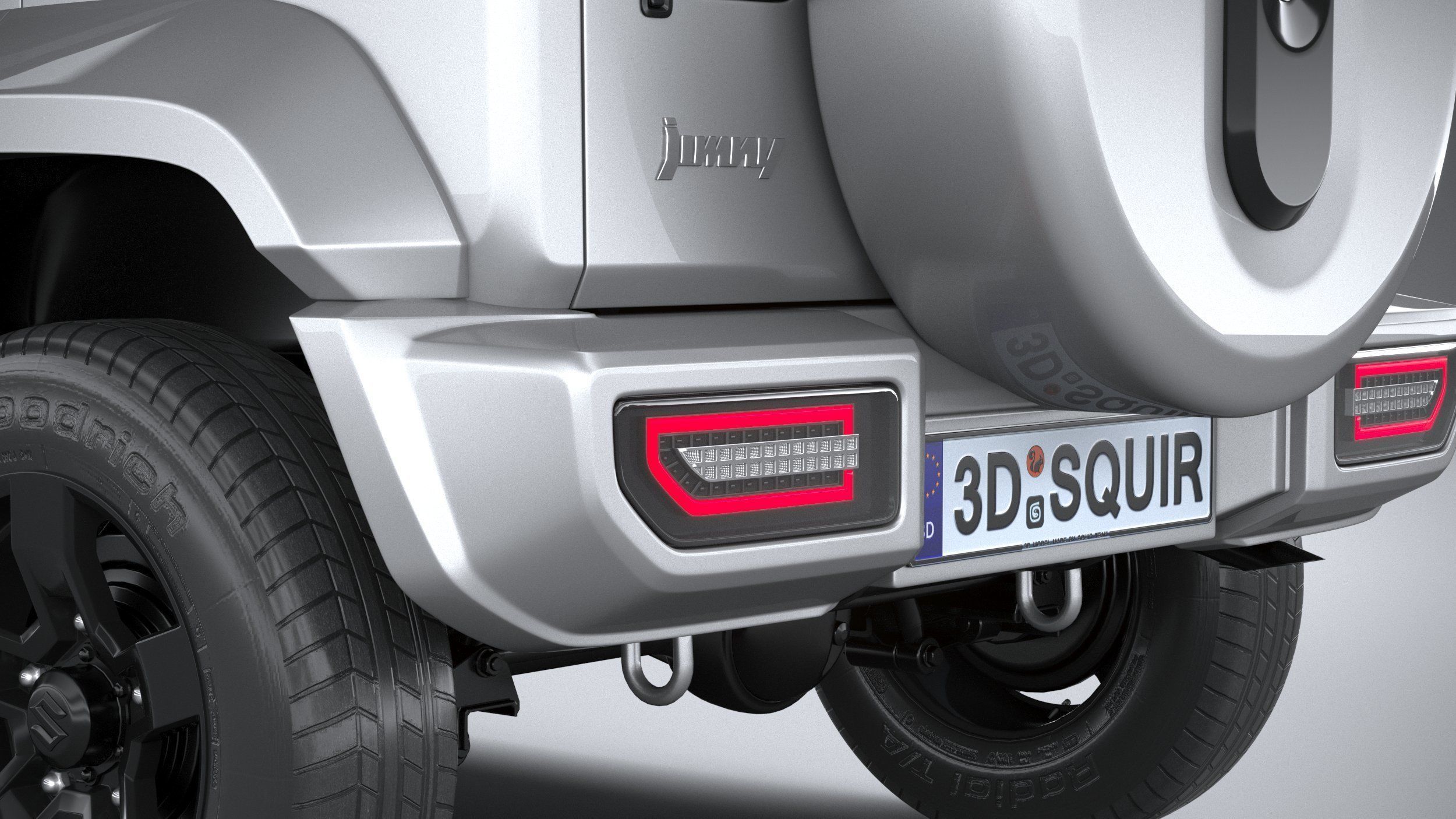 Suzuki Jimny 4style 5door 2024 3D model_15